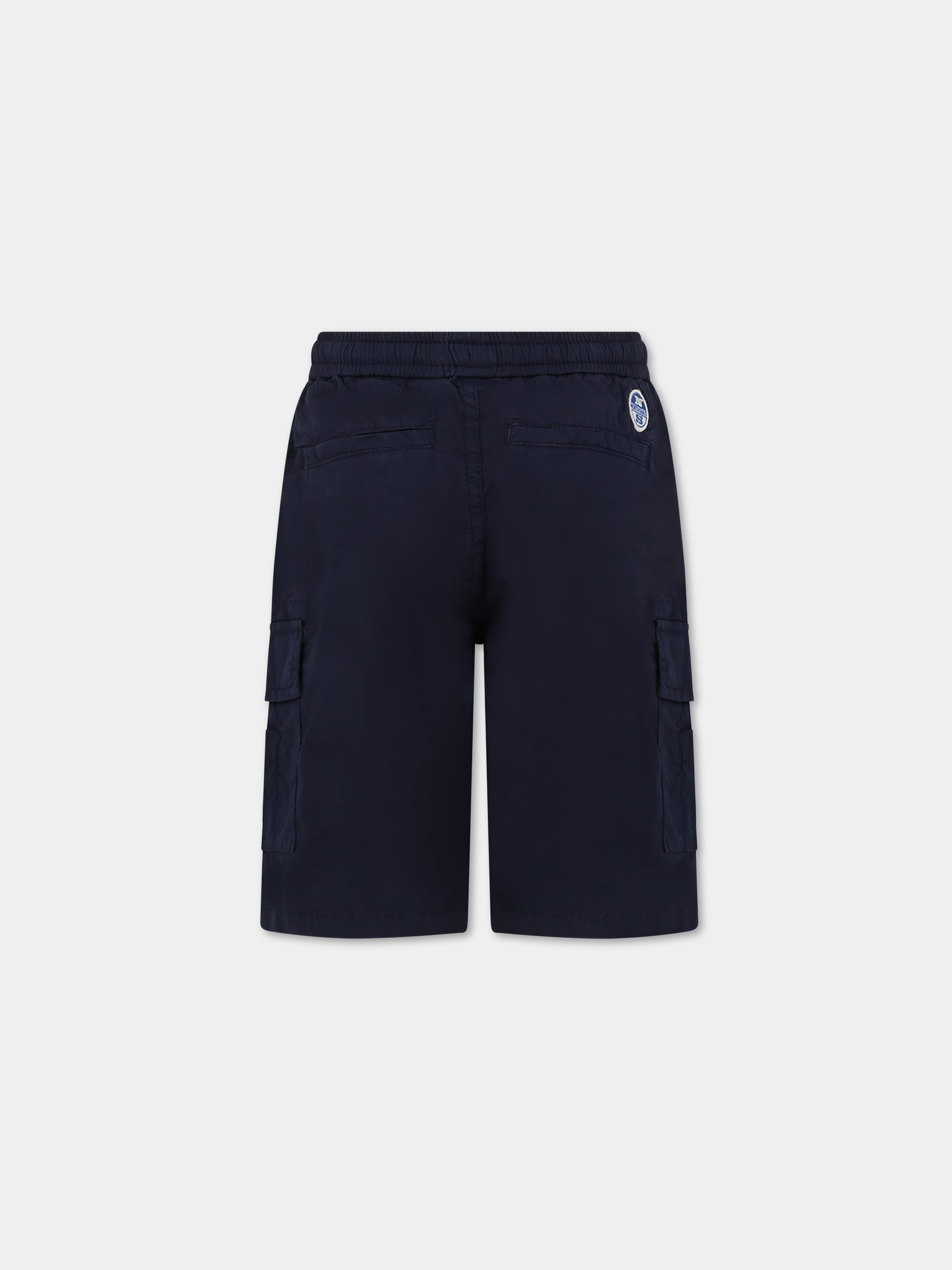 Short casual blu per bambino,North Sails,775371 000 0802