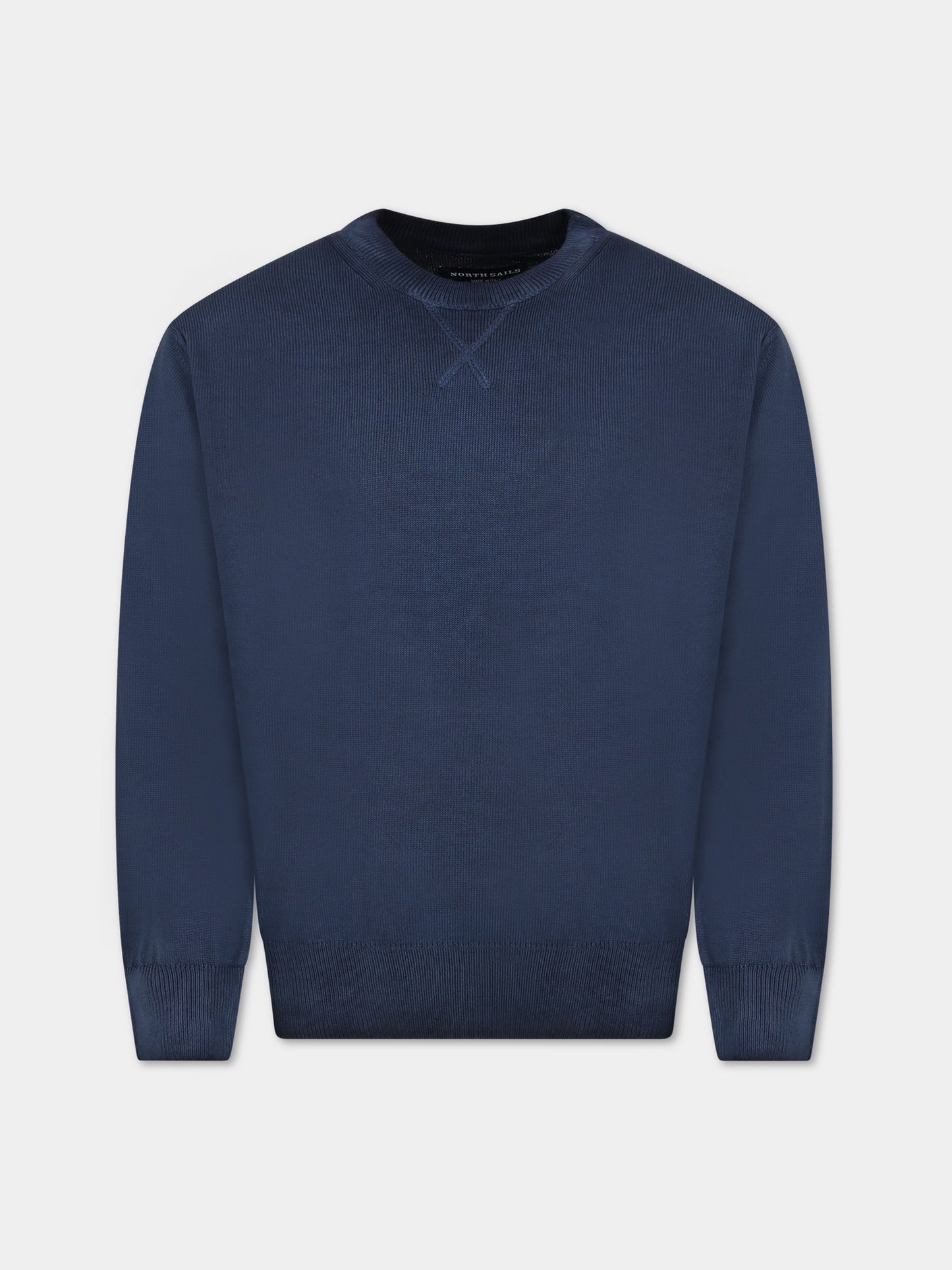 Maglione blu per bambino con logo,North Sails,796162 000 0802