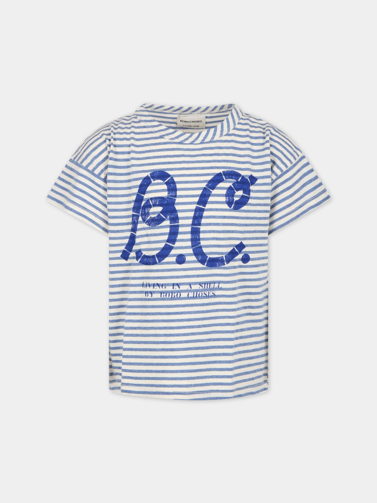 T-shirt multicolor per bambino con logo,Bobo Choses,123AC007