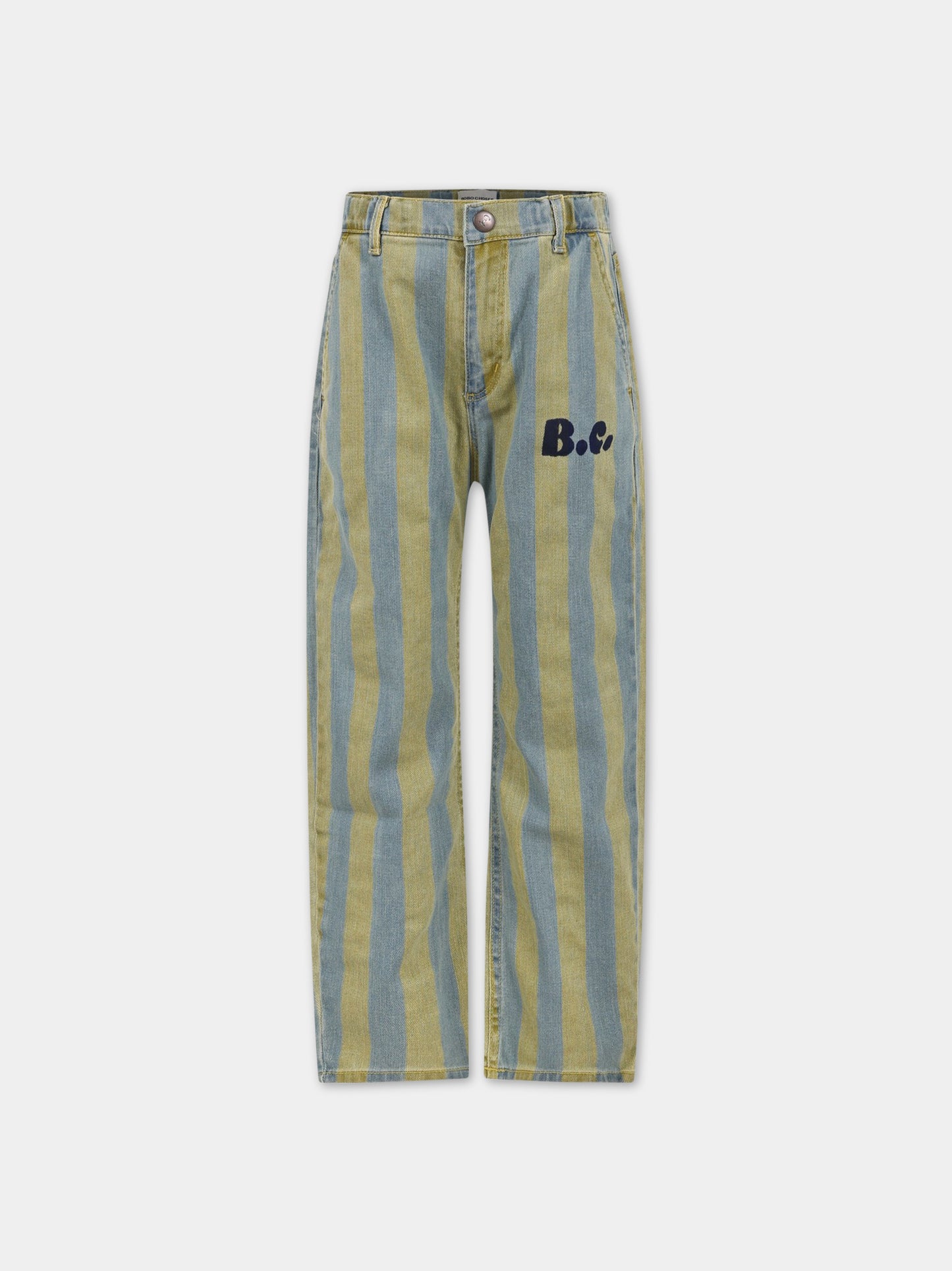 Pantaloni multicolor per bambino con logo,Bobo Choses,123AC097