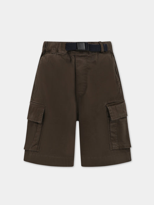 Shorts verde per bambino,Woolrich Kids,CFWKSH0046MRUT3343 614