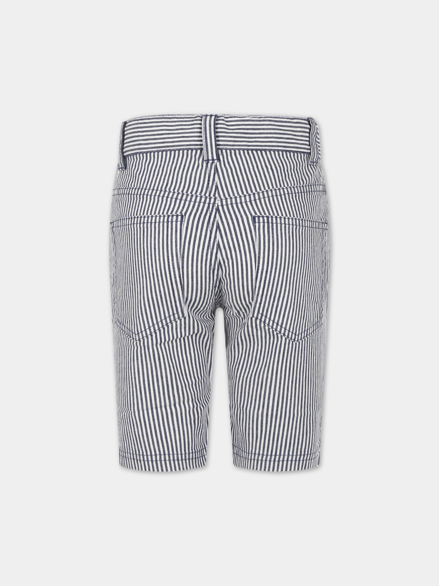 Bermuda multicolor per bambino,Petit Bateau,A06KU MEDIEVAL/MARSHMALLOW