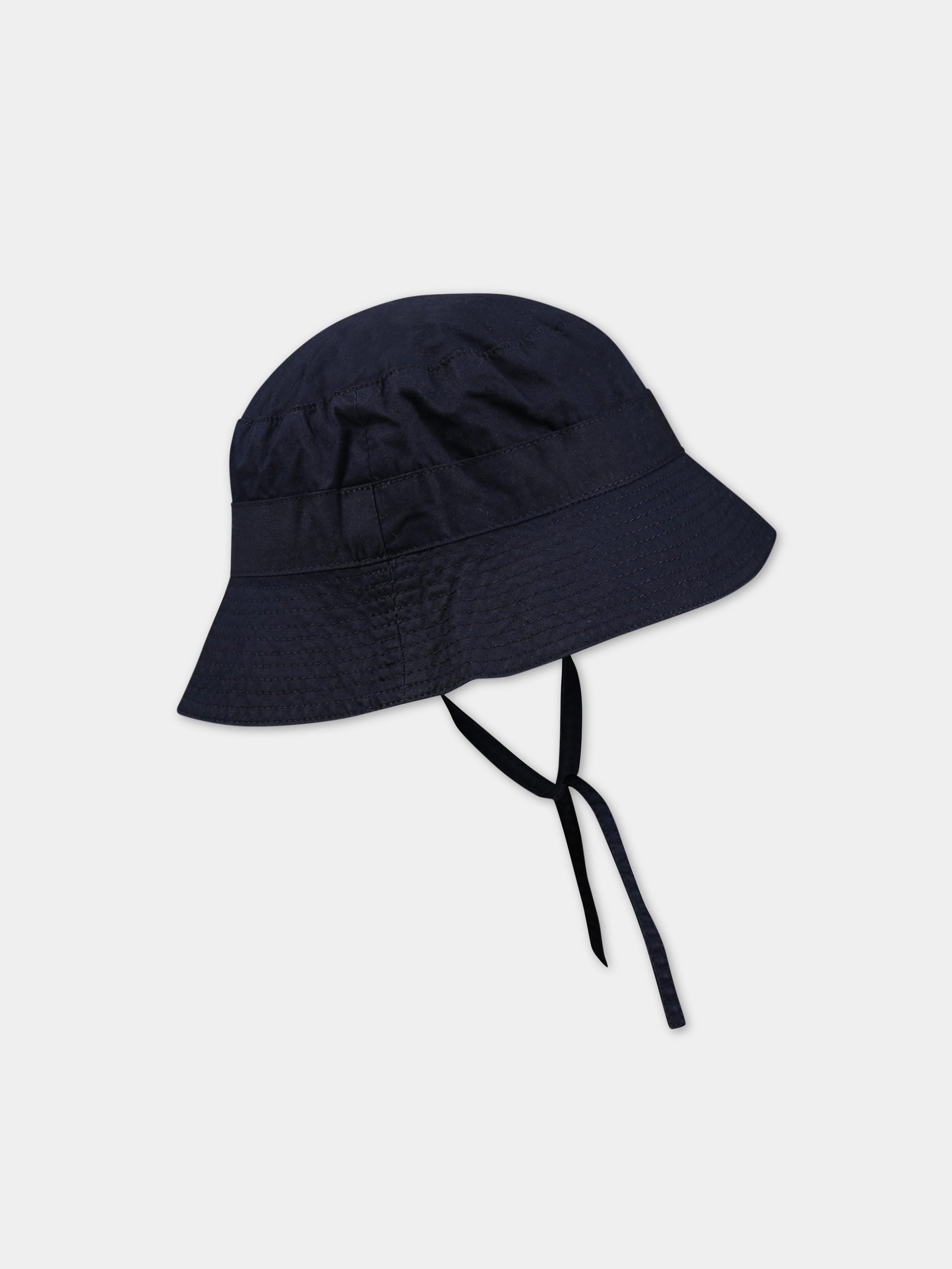 Cloche blu per neonati con logo,Petit Bateau,54370 SMOKING