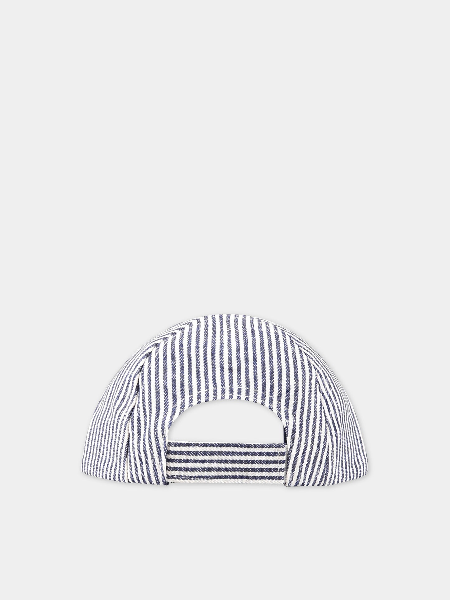 Cappello multicolor neonato con scritta  Petit Bateau family  ,Petit Bateau,A06QU MEDIEVAL/MARSHMALLOW
