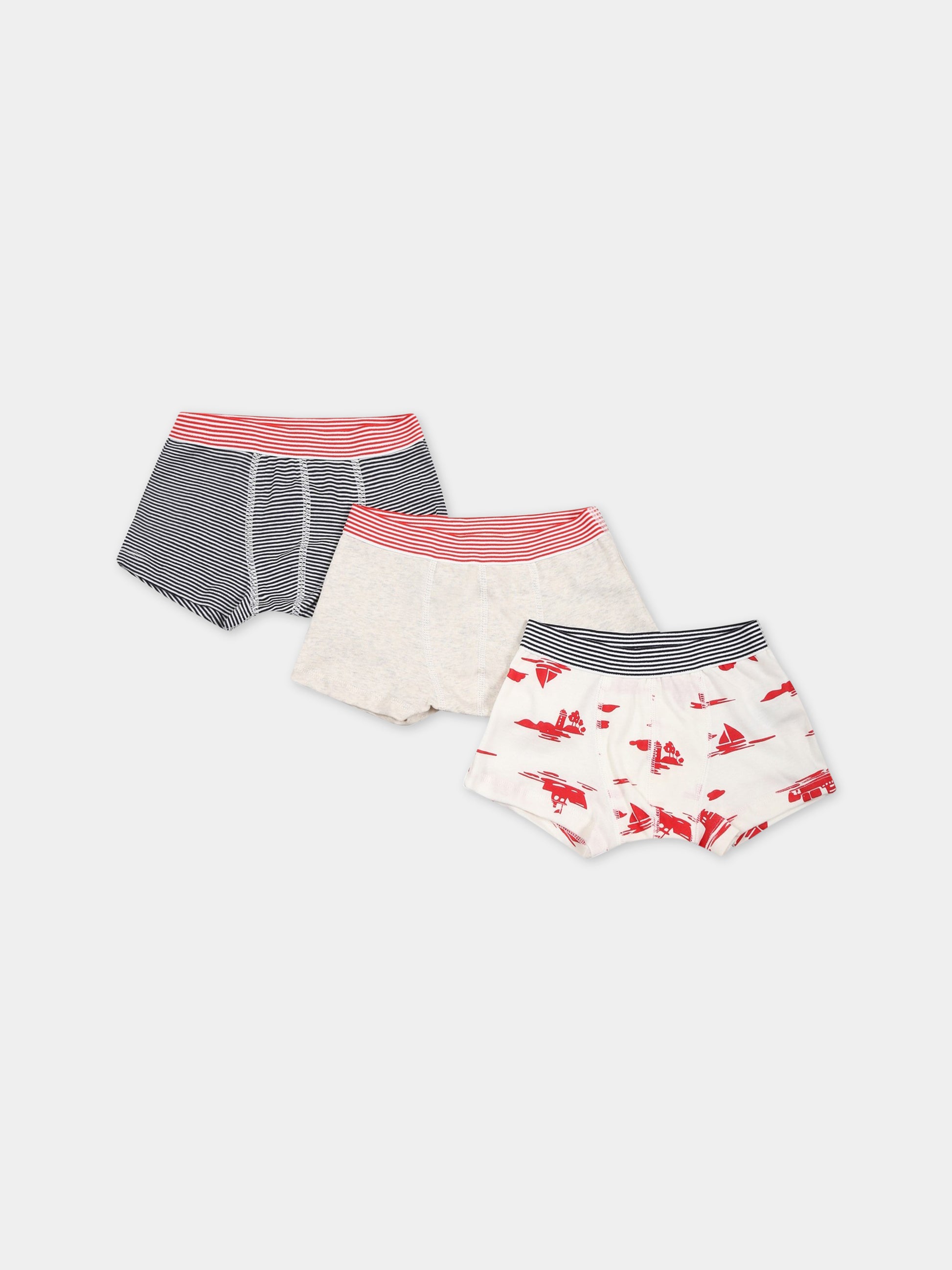 Set multicolor per bambino,Petit Bateau,A0733 VARIANTE 1