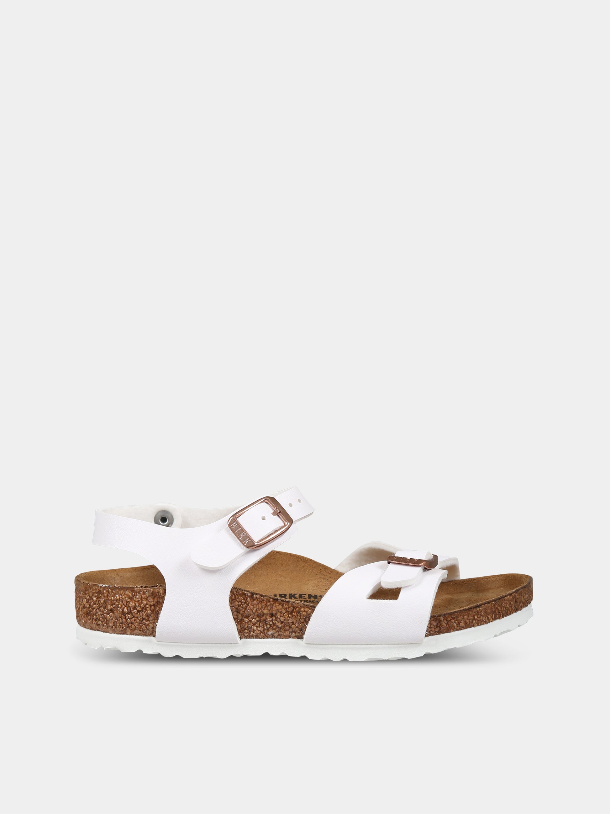 Sandali bianco  Rio Kids per bambina con logo,Birkenstock,1024374