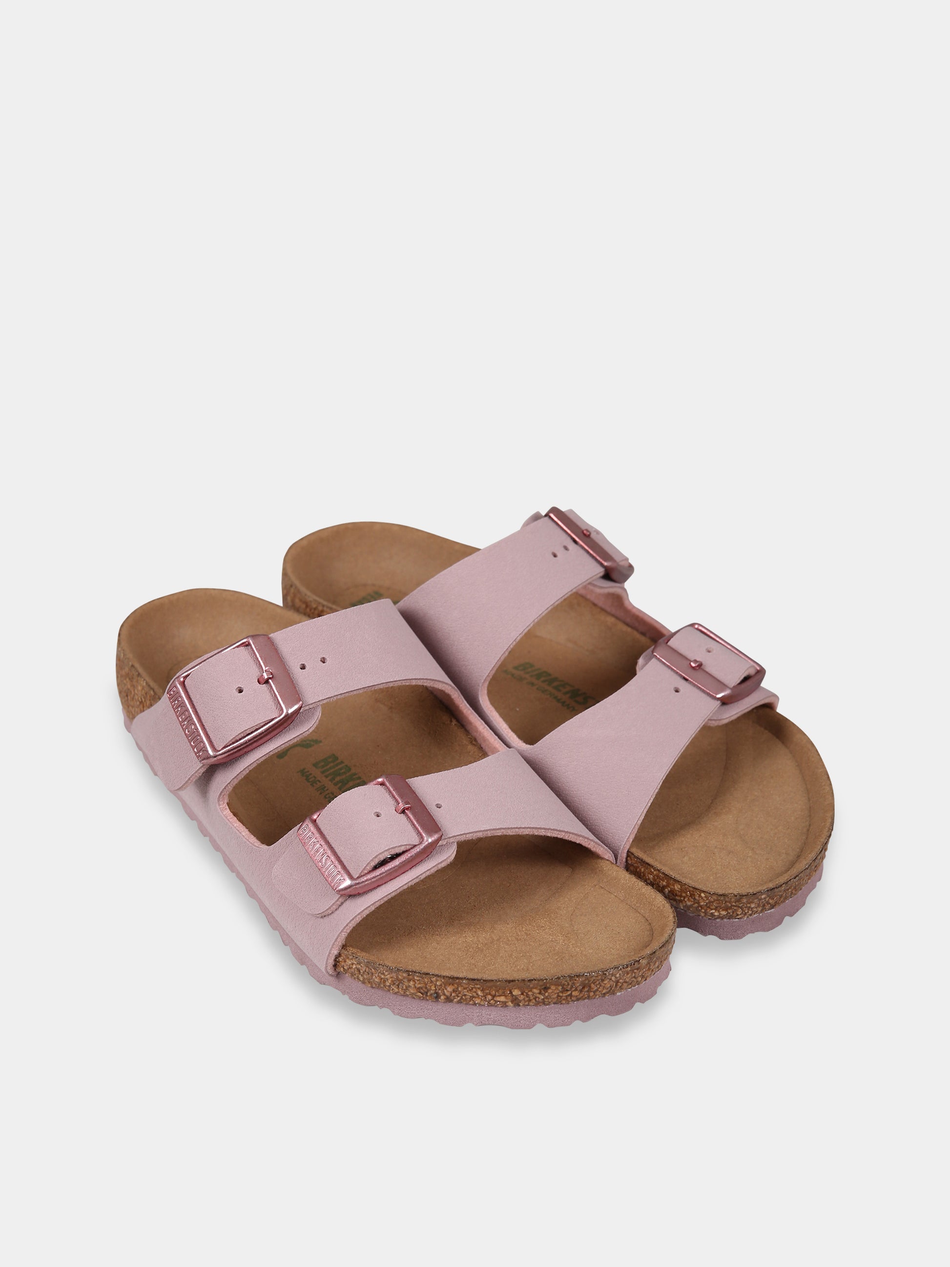 Sandalo viola   Arizona Kids BS  per bambina con logo,Birkenstock,1023434
