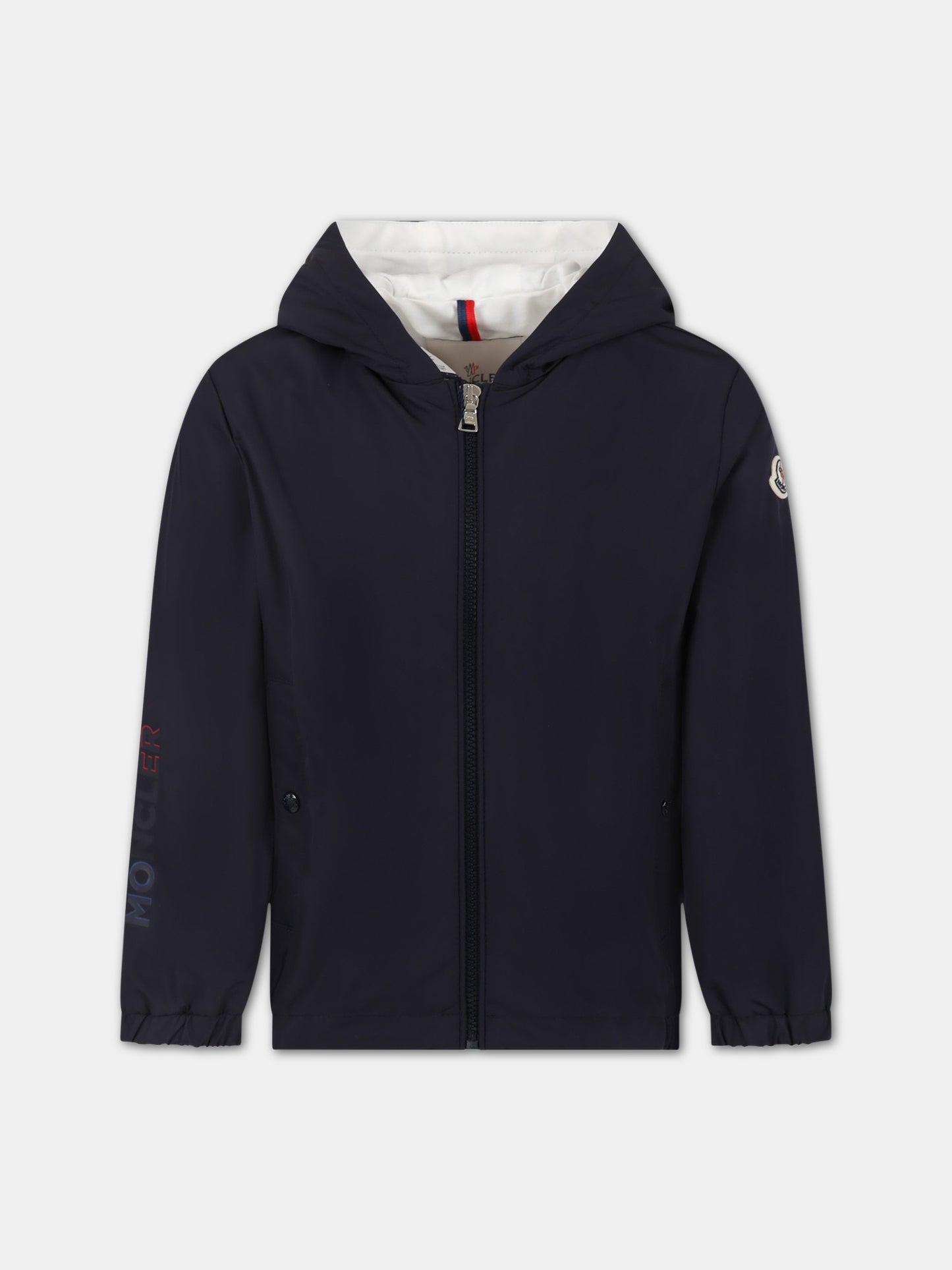 Giacca  Svace  blu per bambino con logo,Moncler Kids,954 1A00034 54A91 74S