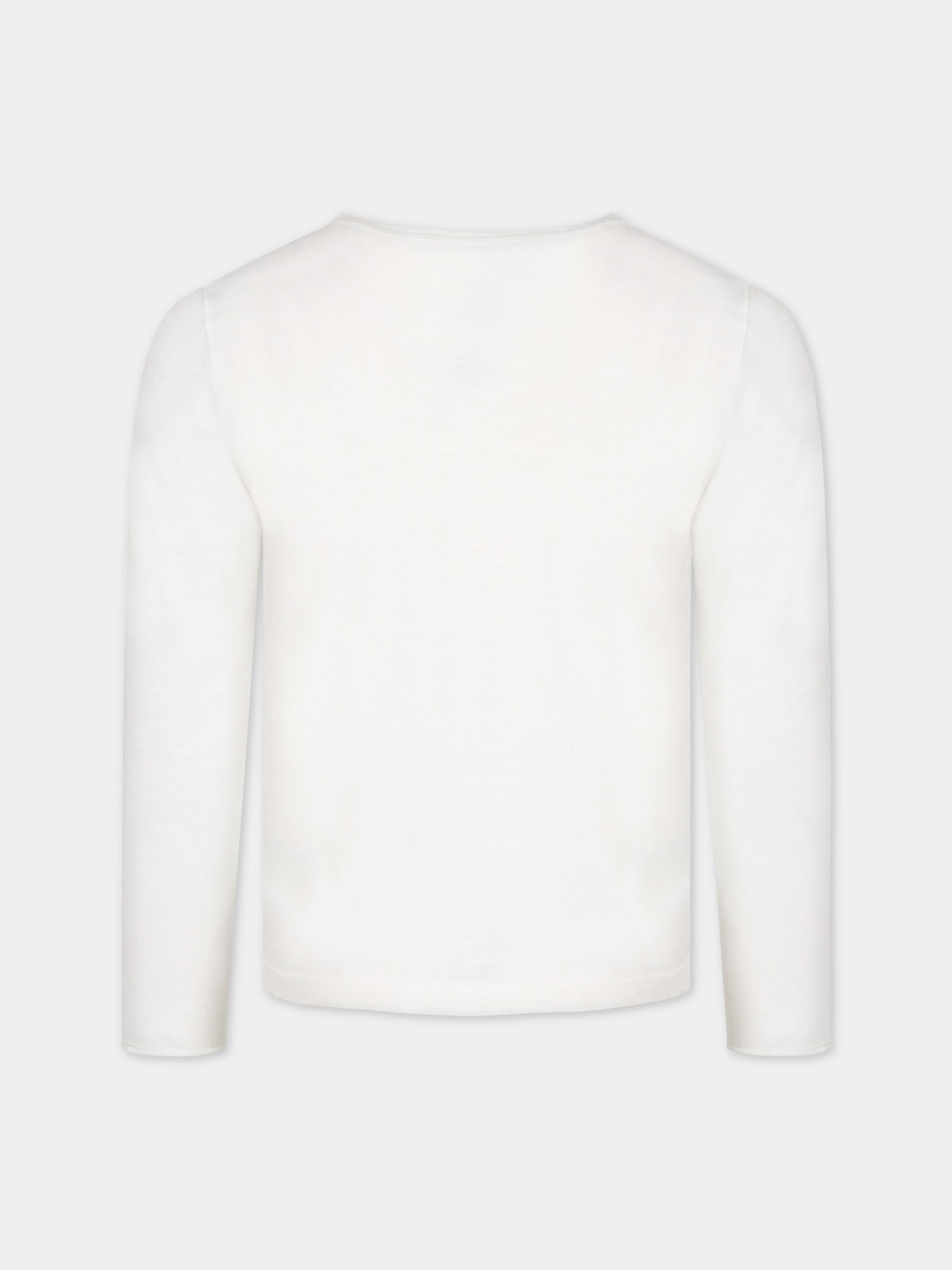 T-shirt bianco per bambino,Zhoe & Tobiah,CJ8 1