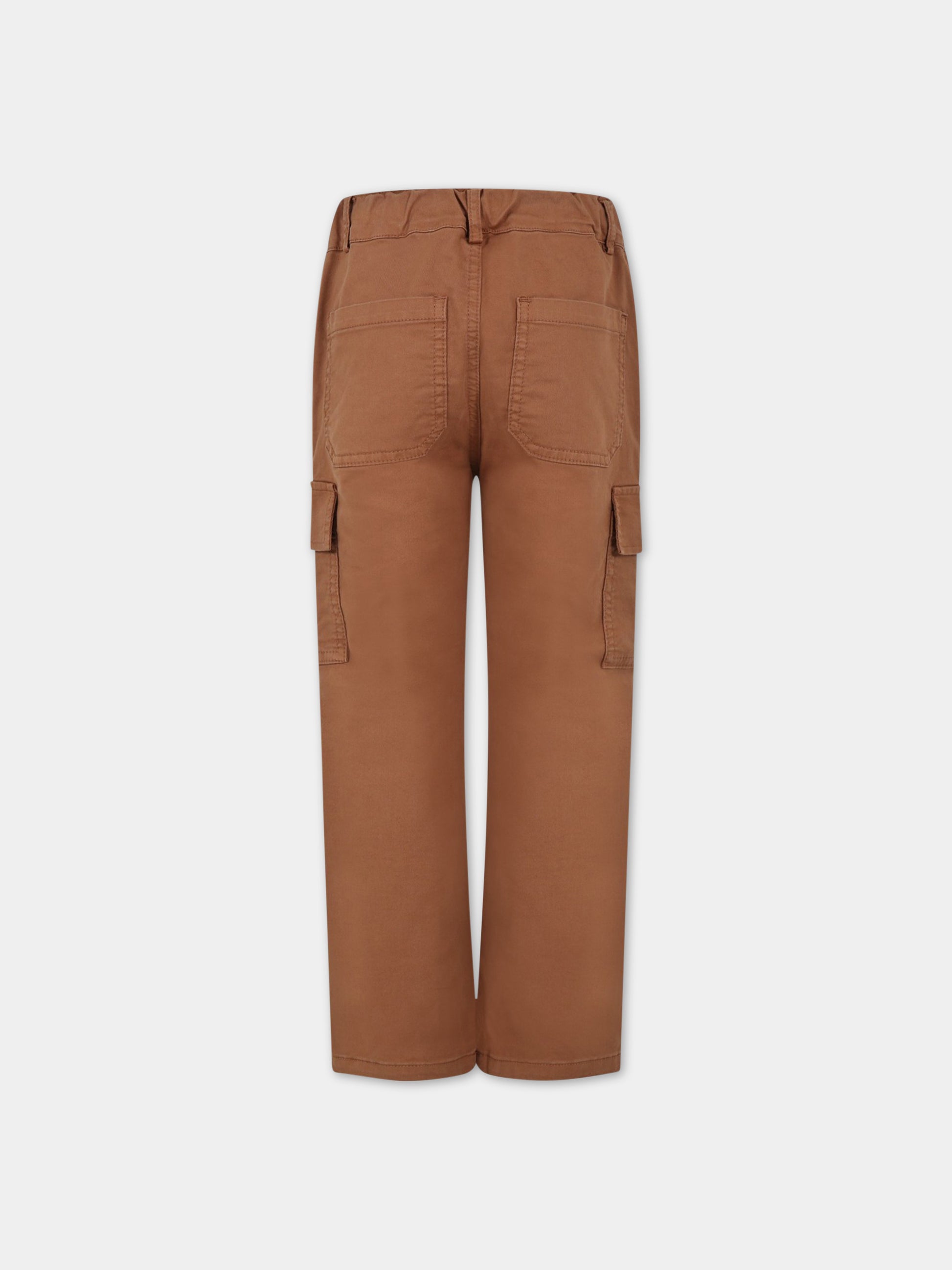 Pantaloni marroni per bambino,Zhoe & Tobiah,JPS8 358