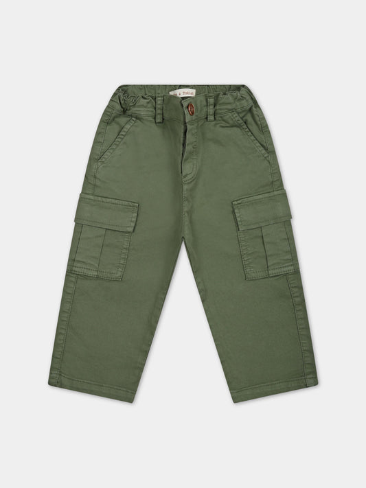 Pantaloni casual verde per neonato,Zhoe & Tobiah,JPS8 354