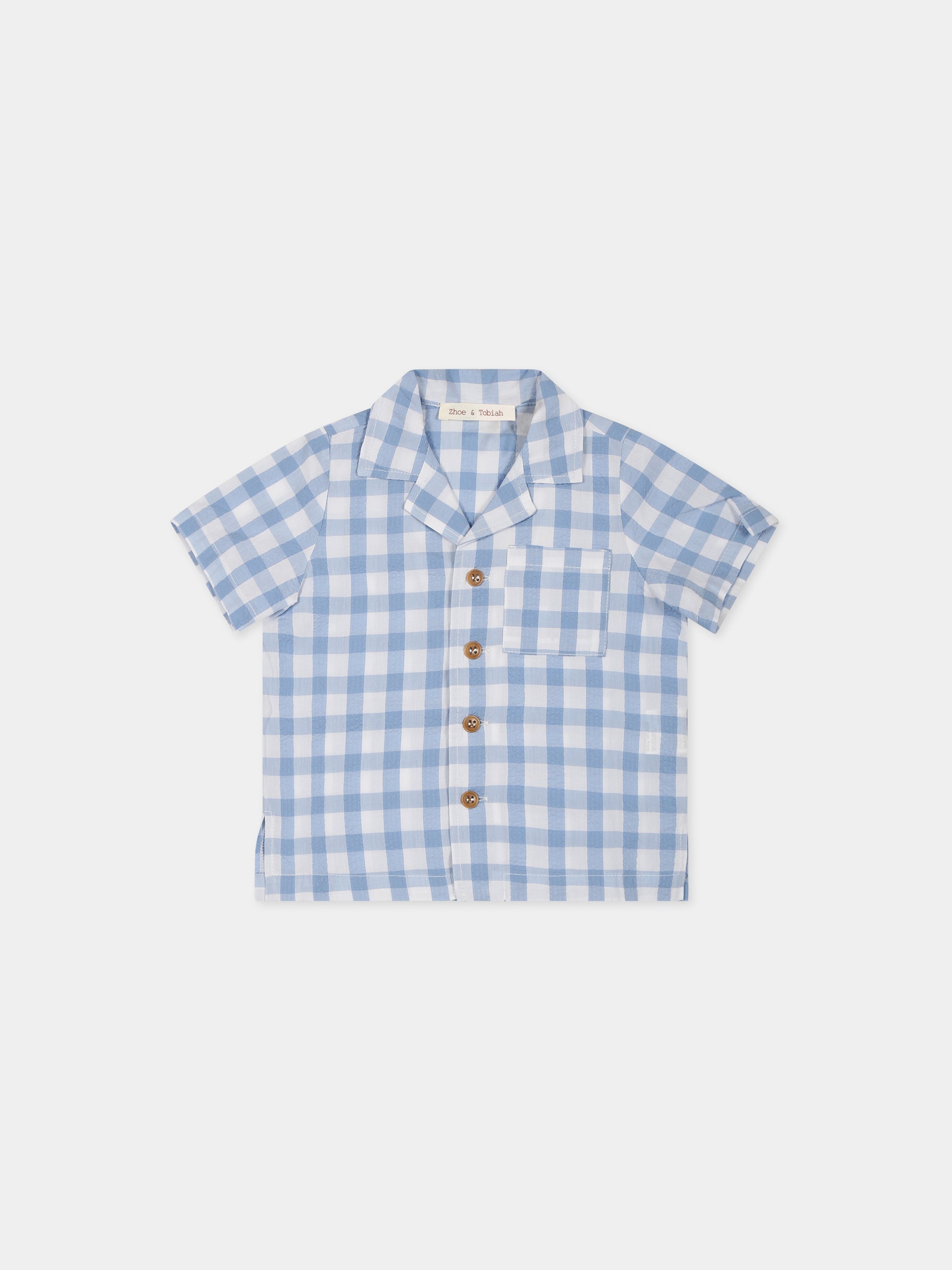 Camicia azzurra per neonato,Zhoe & Tobiah,SEQ4 10