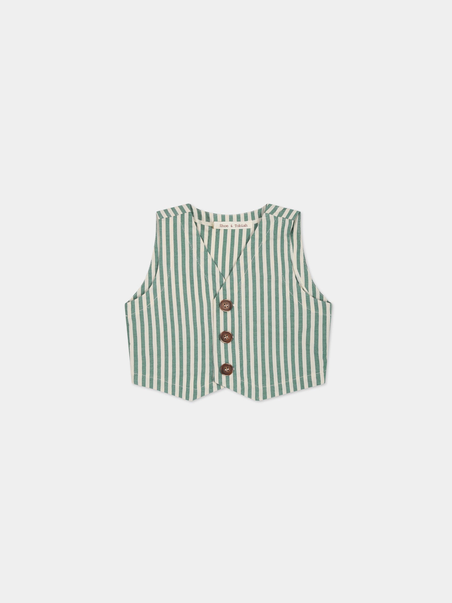 Panciotto verde per neonato,Zhoe & Tobiah,SER5 354