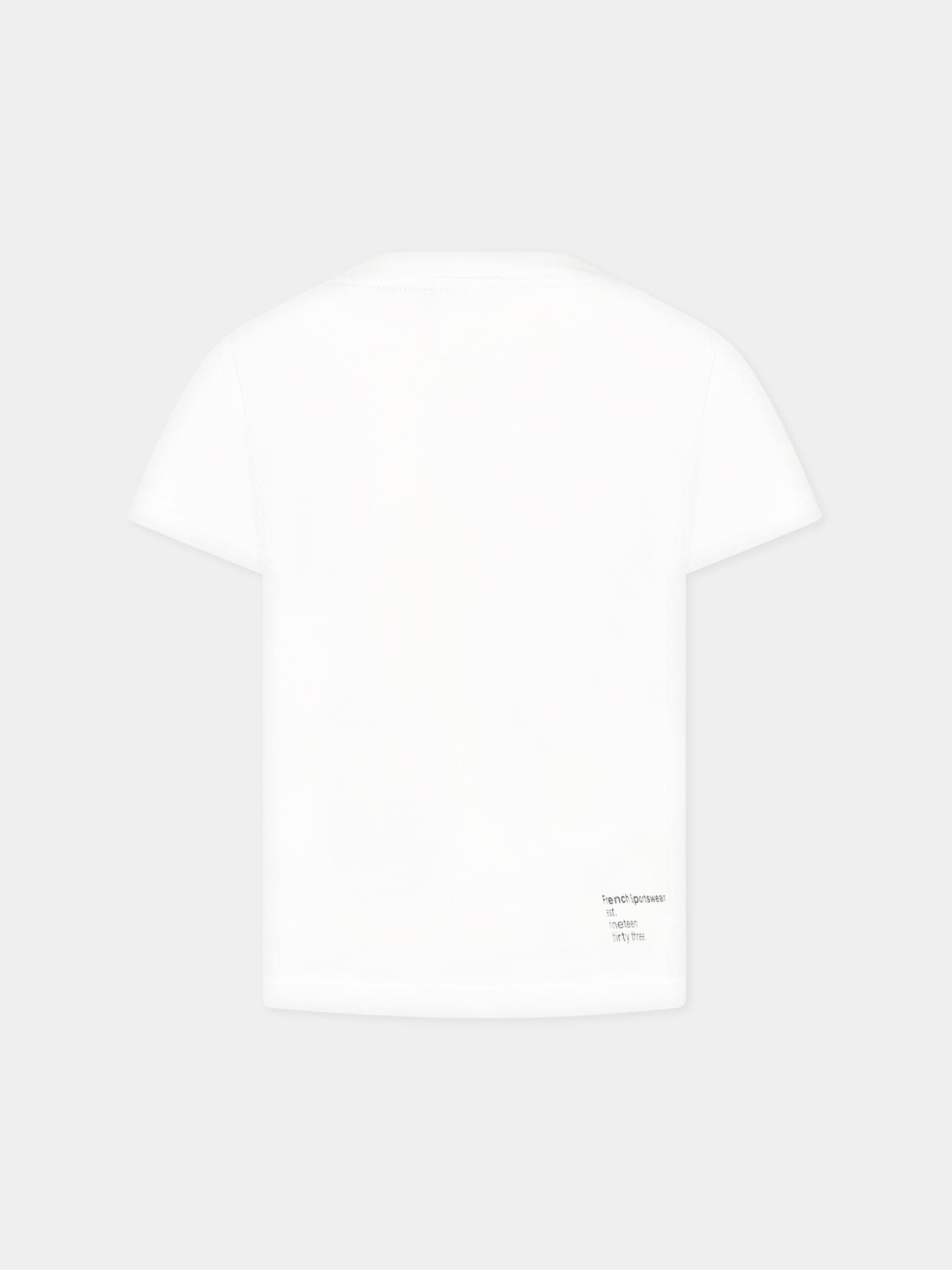 T-shirt bianca per bambino con iconico coccodrillo,Lacoste,TJ0641 001