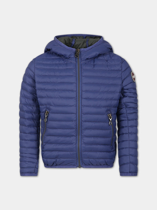 Piumino blu per bambino con logo,Colmar Originals Kids,3487R 8VX 540