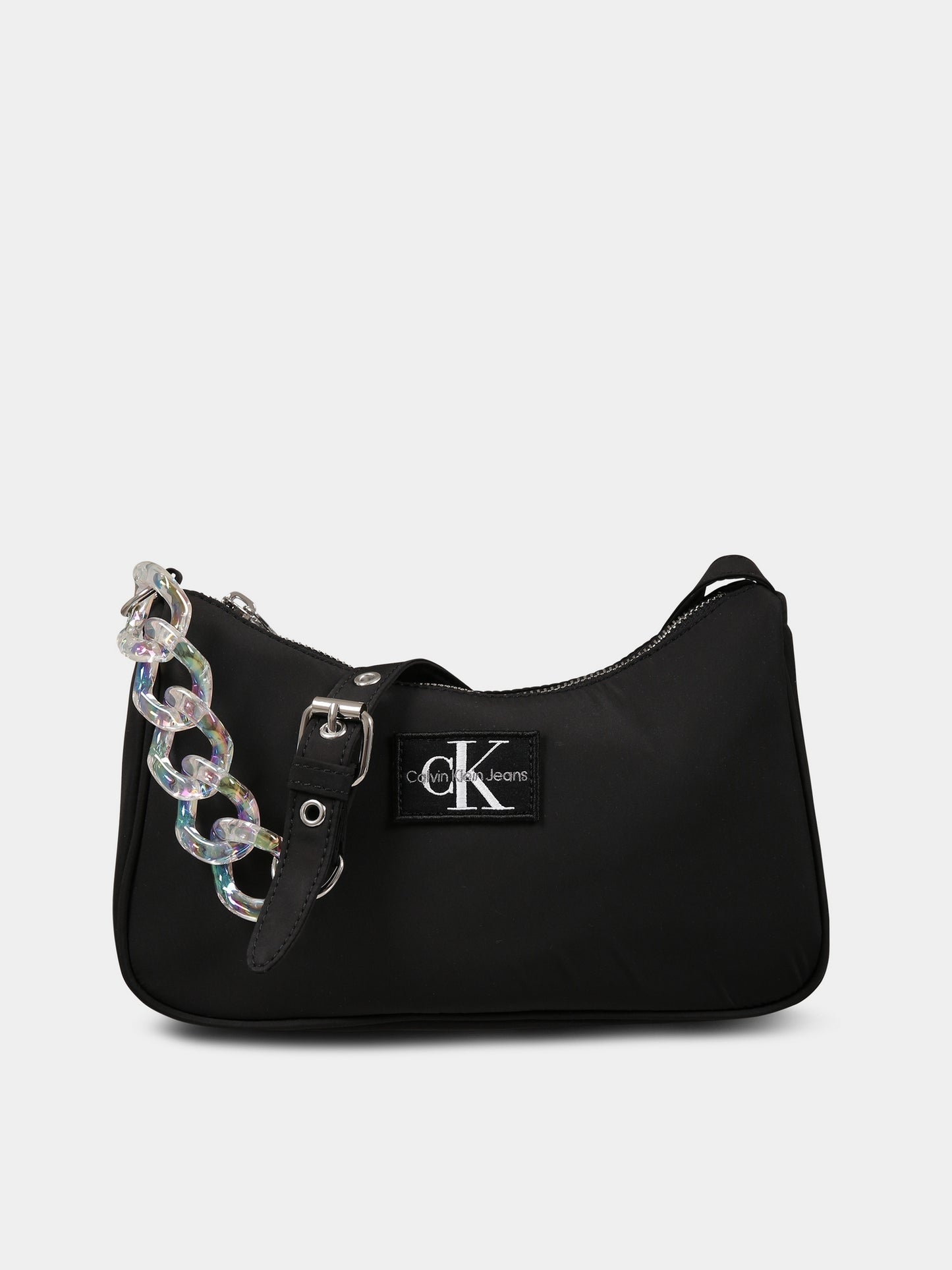 Borsa nero per bambina con logo,Calvin Klein Kids,CKIU0IU00421 IU0IU00421 BEH