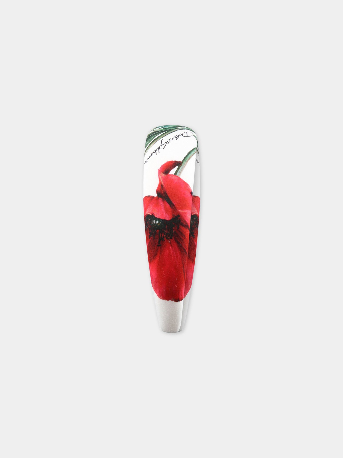 Cerchietto bianco per bambina con papaveri,Dolce & Gabbana Kids,LB3L54 HS5O1 HA3VN
