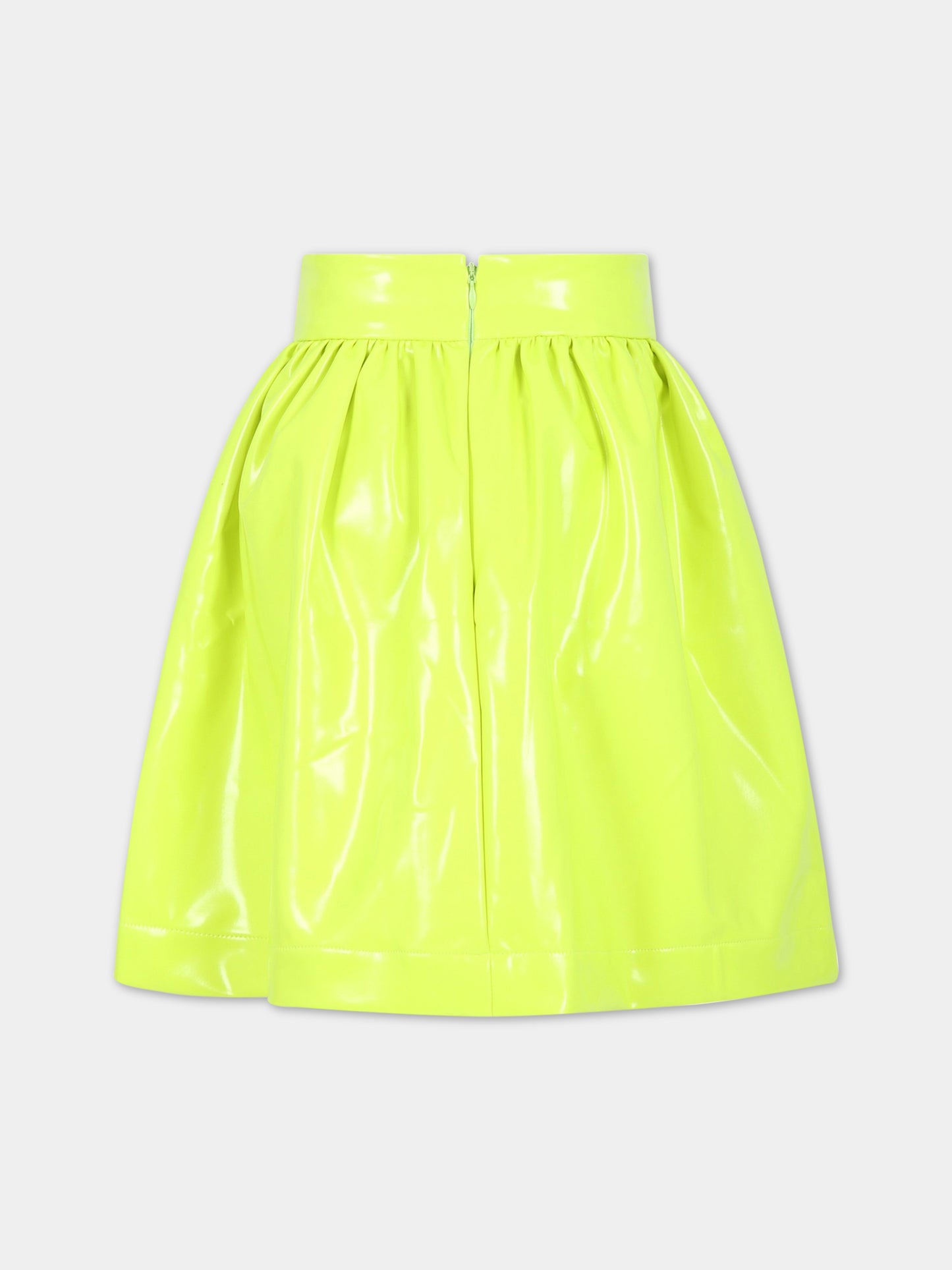 Gonna elegante gialla  per bambina,Caroline Bosmans,SS23 3010 23 2007