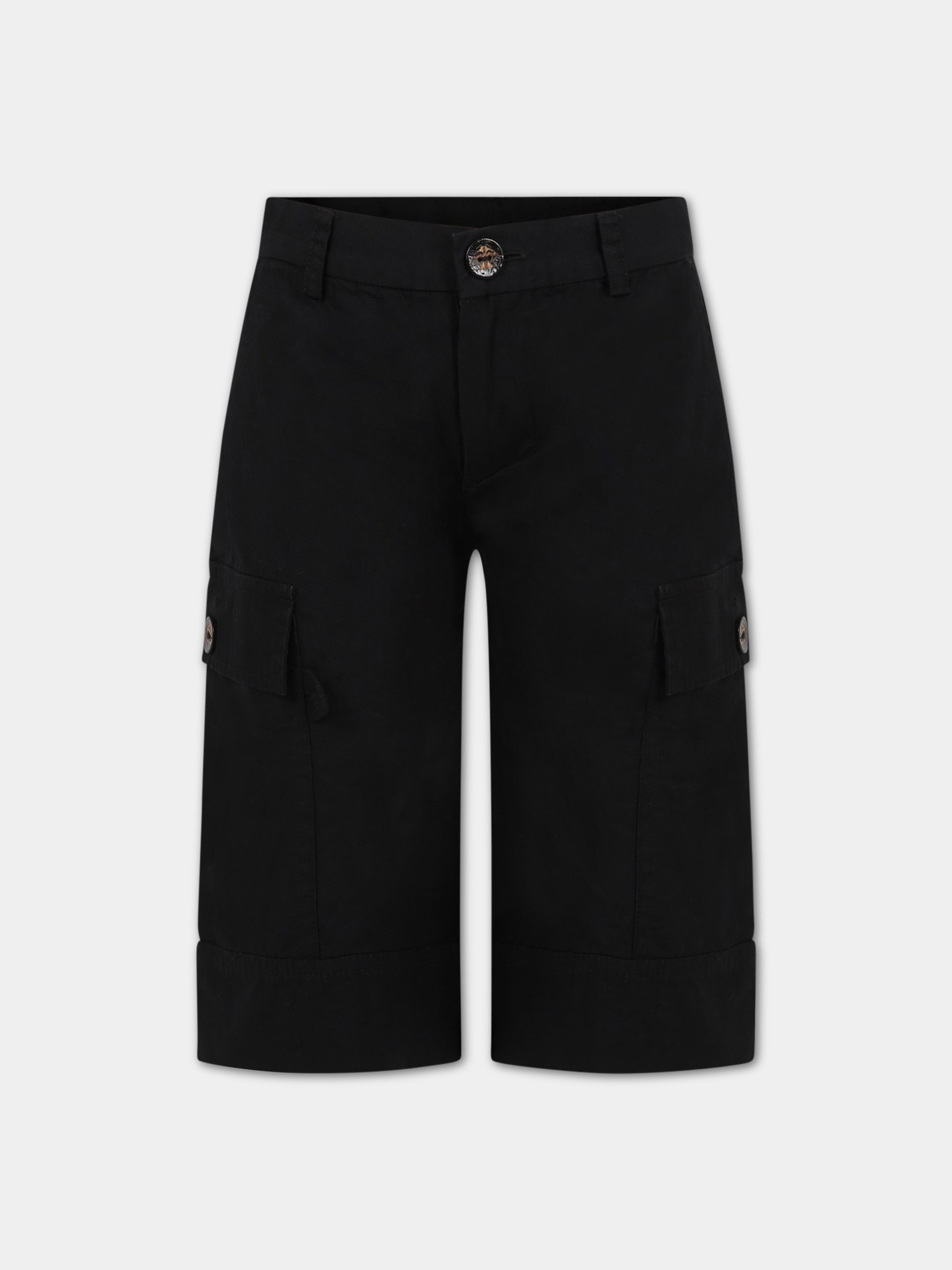 Shorts nero per bambino,Infantium Victoria,S17 405