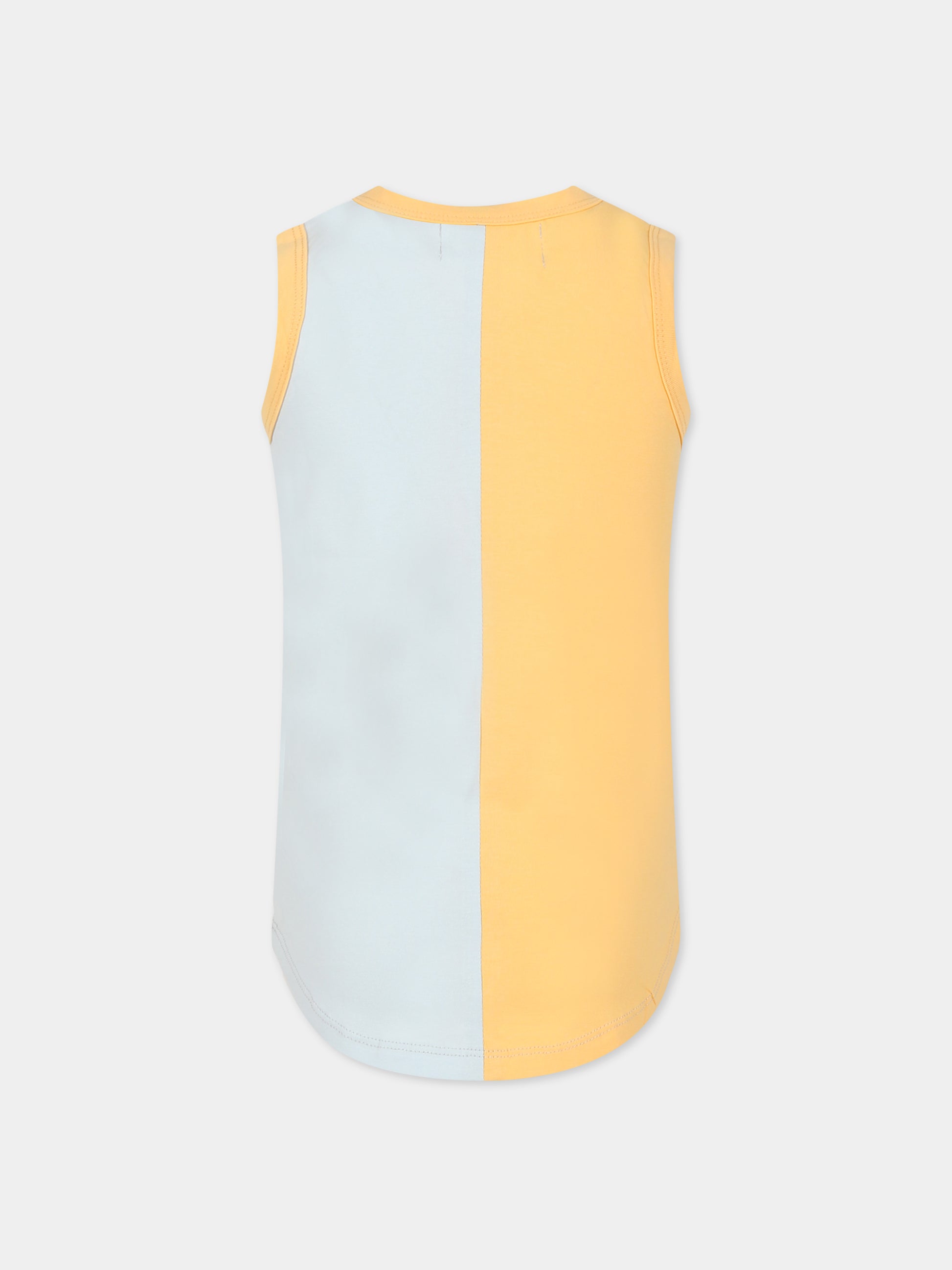 T-shirt multicolor per bambini con ricamo,Raquette,BAD 003 66