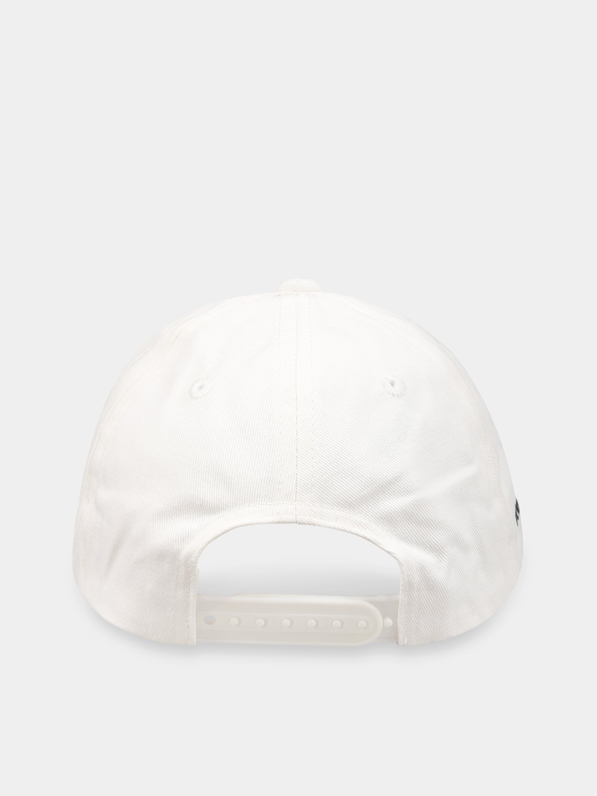 Cappello bianco per bambini con scritta  Star camp  e logo blu,Raquette,TCAP 001 79