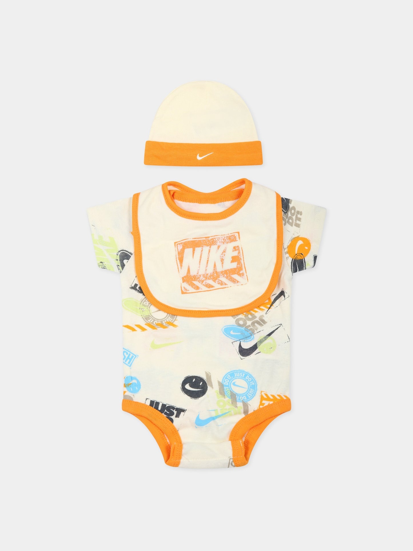 Set giallo per neonato con iconico swoosh,Nike,NN0952 W3Z