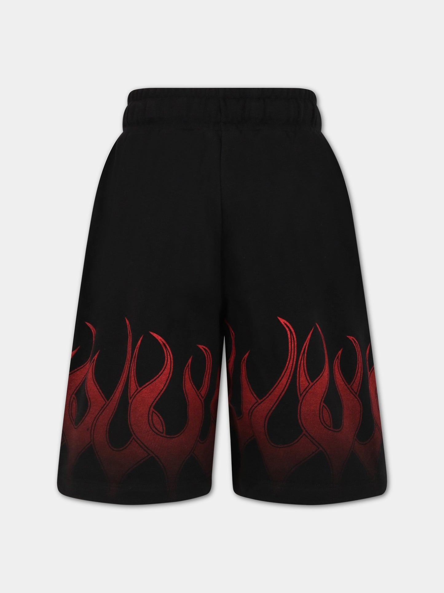 Short casual nero per bambino con logo,Vision Of Super,BFV3101J ROSSO