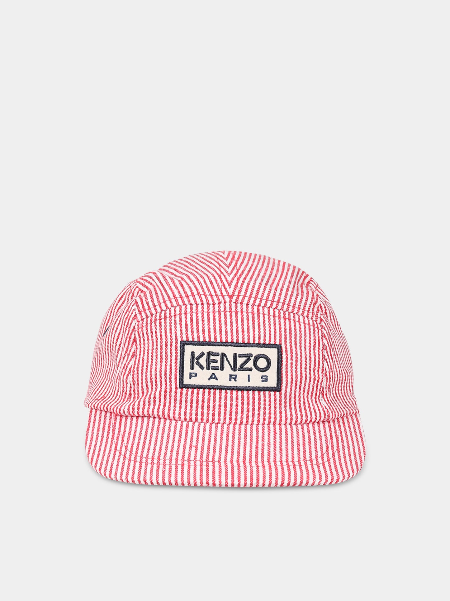 Cappello rosso per bambino con logo,Kenzo Kids,K51029 189