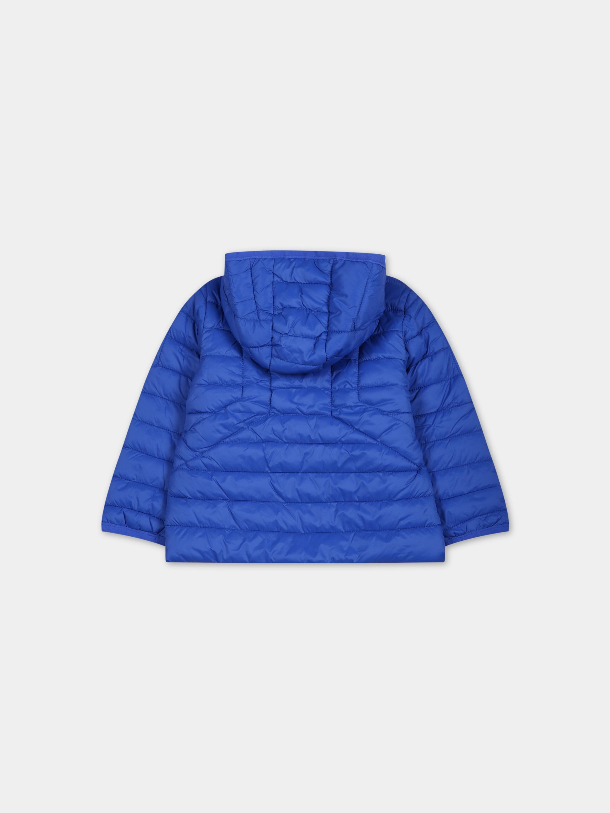 Piumino blu per neonato con logo,Diesel,K00169 KXBBF K80D