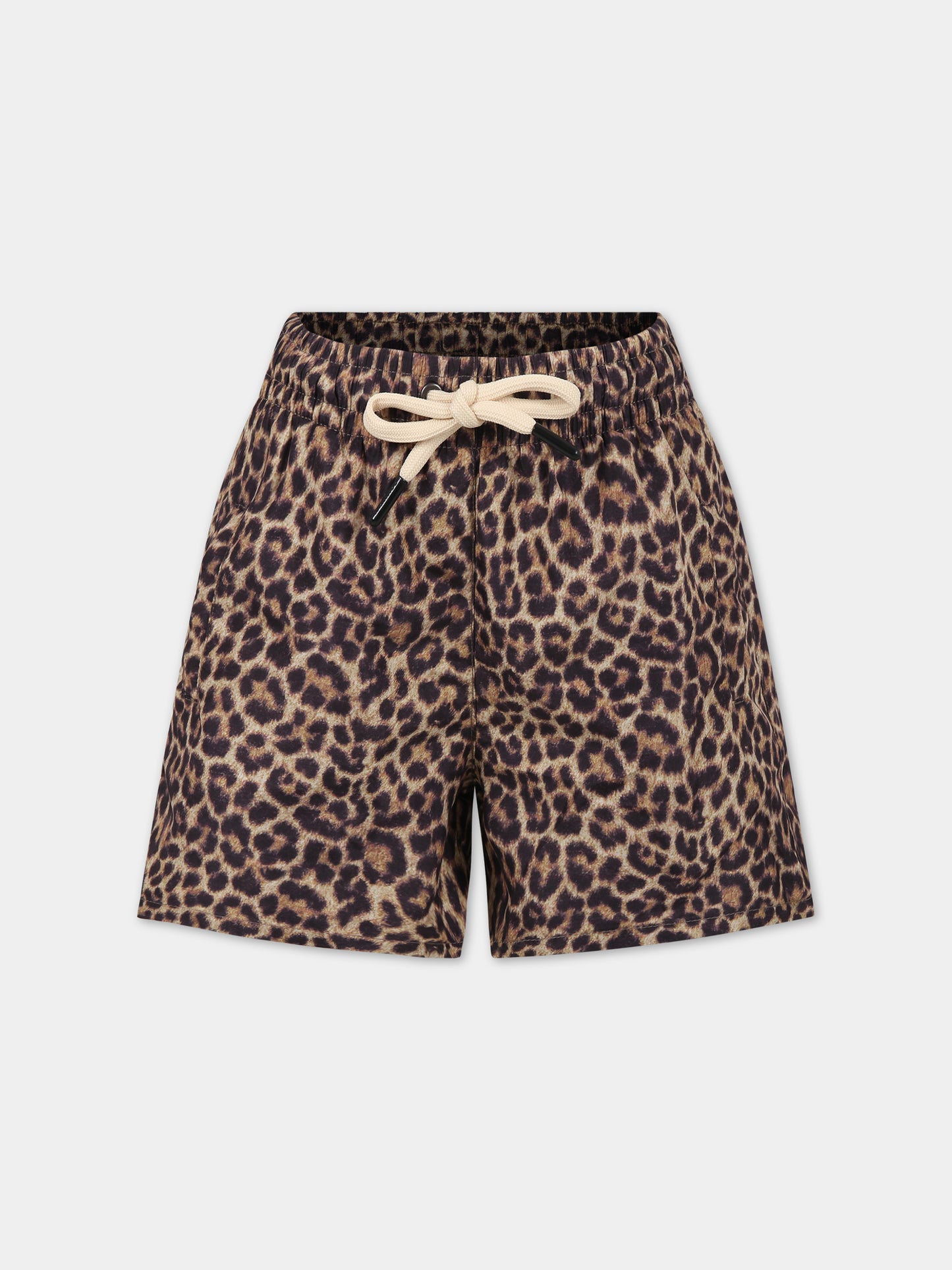 Boxer mare marrone per bambino con logo,Matineè,BBM4028 PETIT ALEXANDRE MACULATO
