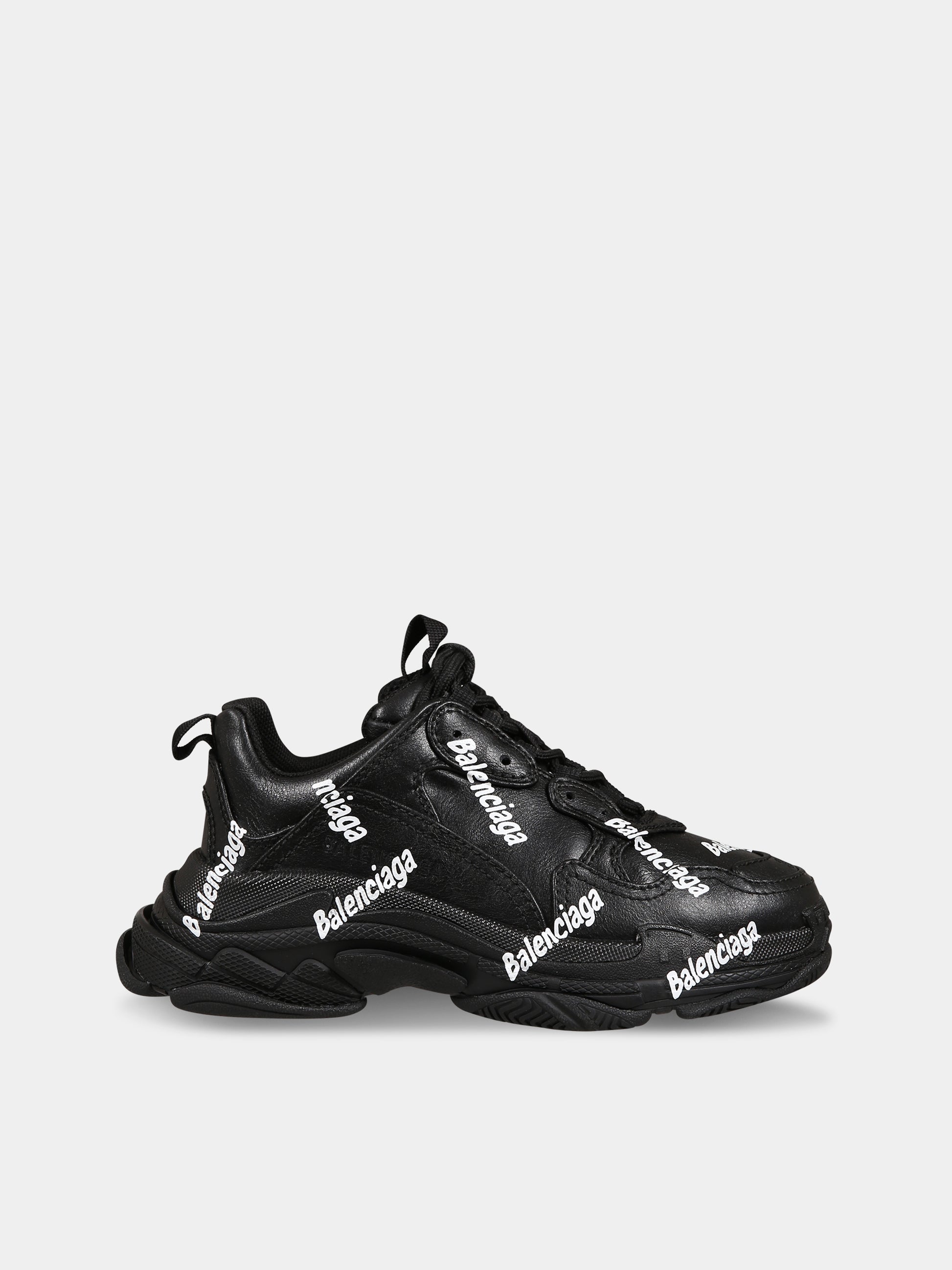 Sneakers nere Triple S per bambini con logo,Balenciaga,654251 W2FAB 1090