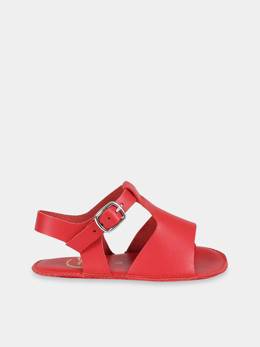 Sandali rosso per bambina,Gallucci Kids,C00030AM339585