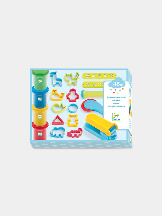 Set multicolor per bambini con pasta da gioco,Djeco,DJ09755