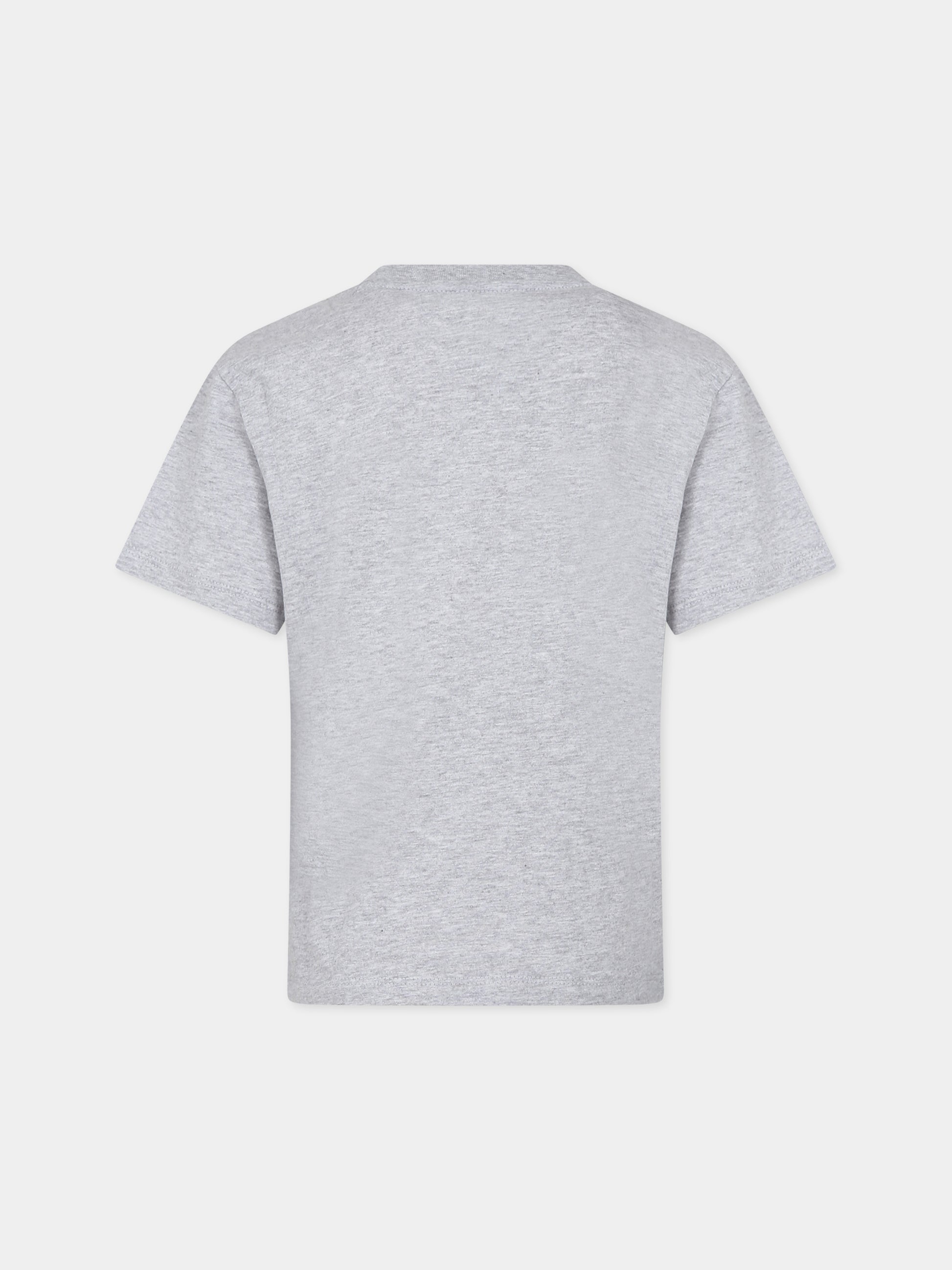 T-shirt grigia per bambino con logo,Stella Mccartney Kids,TT8S51 Z0434 905