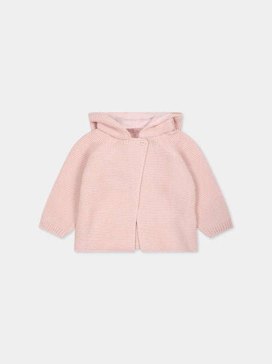 Cardigan rosa per neonata,Stella Mccartney Kids,TT9070 Z1528 505