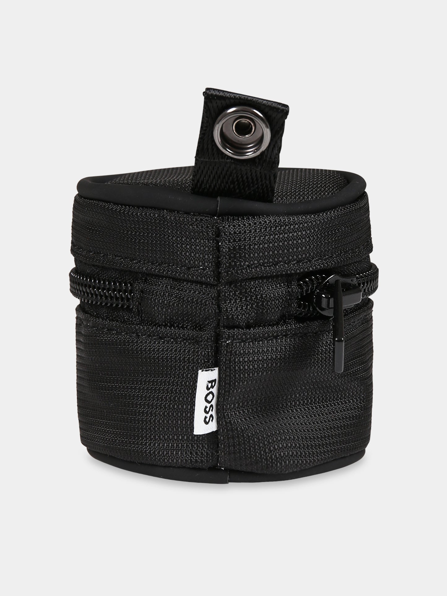 Borsa mamma blu per neonato con logo,Boss,J90353 09B