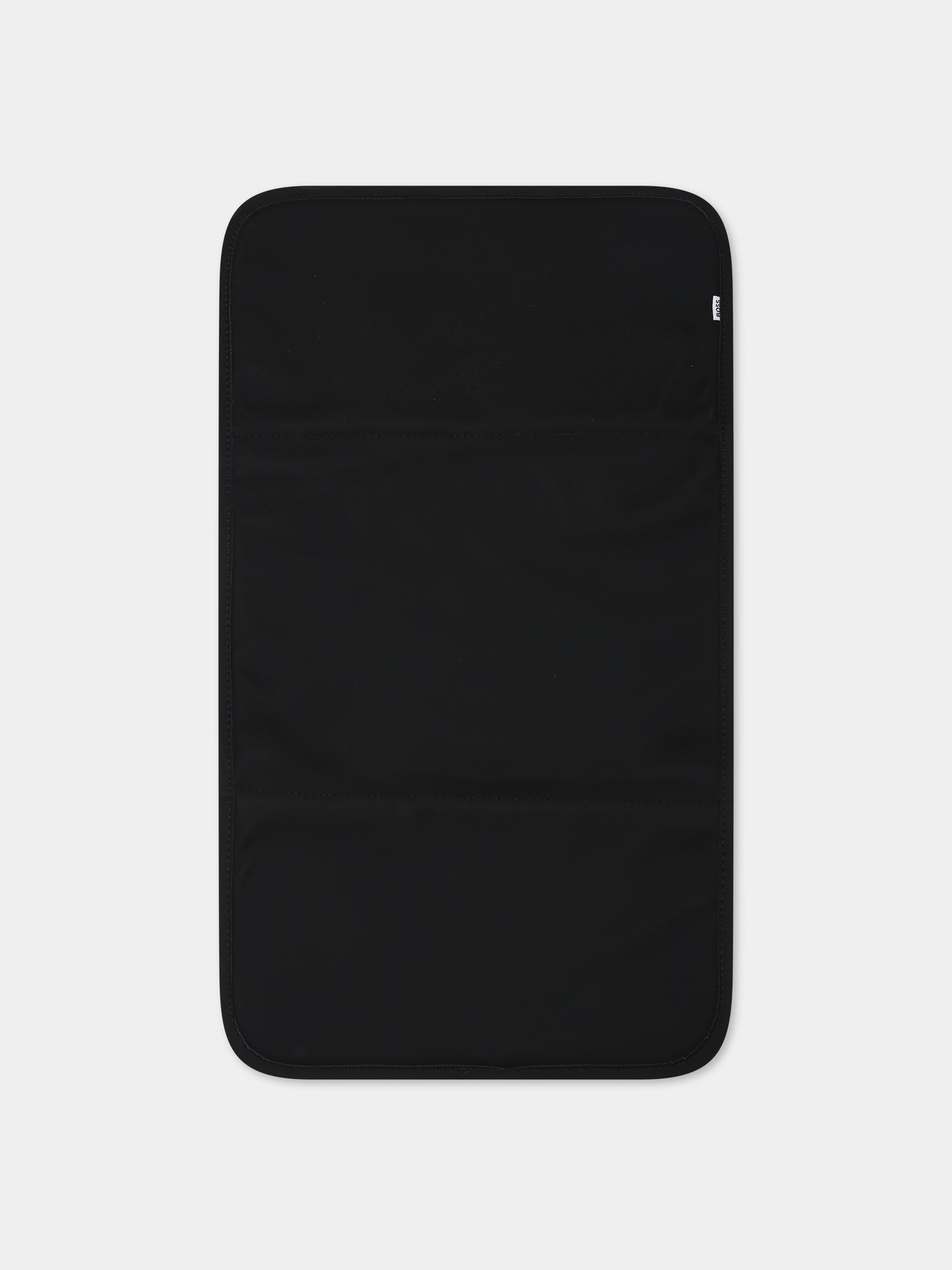 Borsa mamma nera per neonati con logo,Boss,J90336 09B