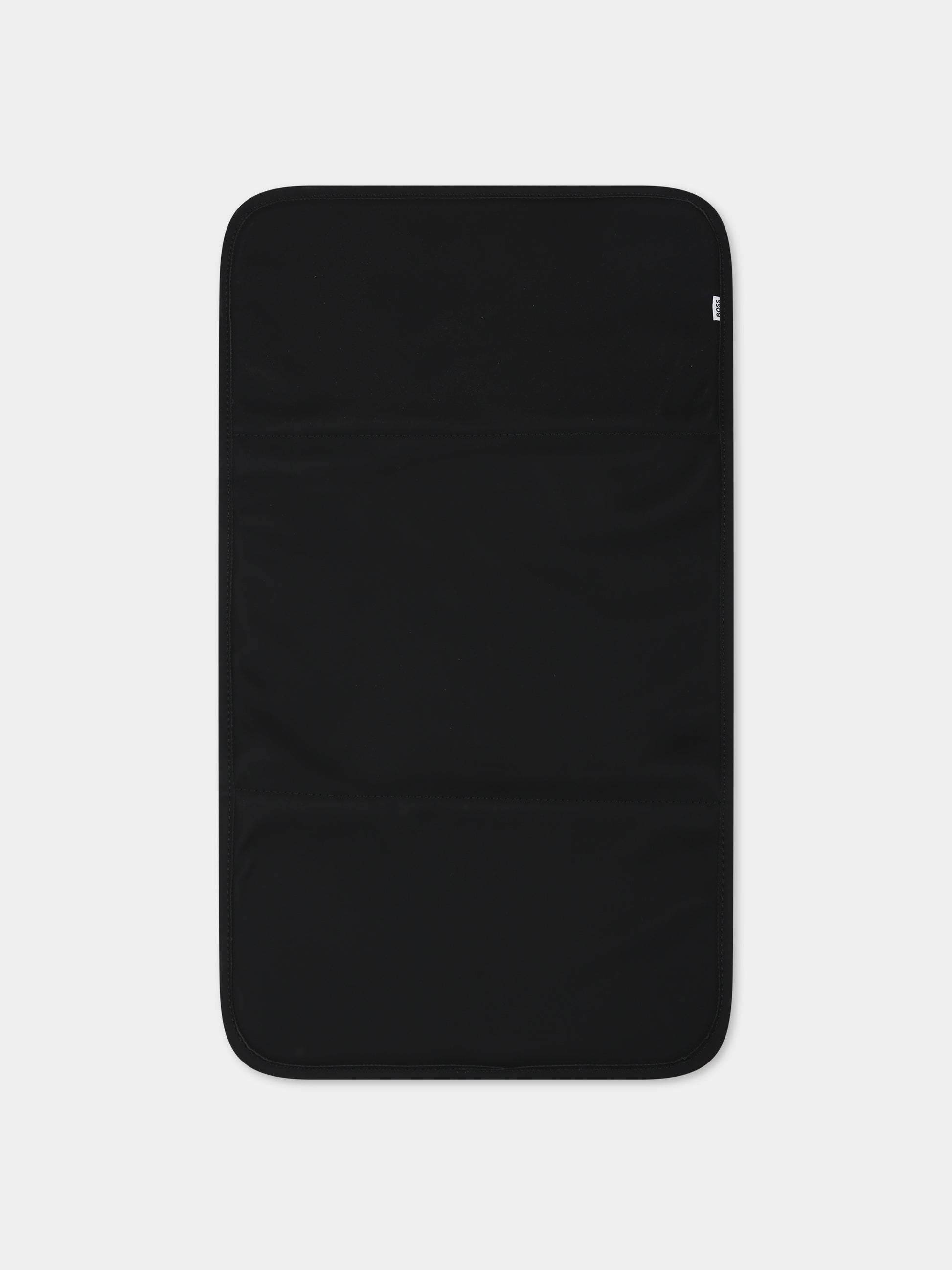 Borsa mamma nera per neonati con logo,Boss,J90336 09B