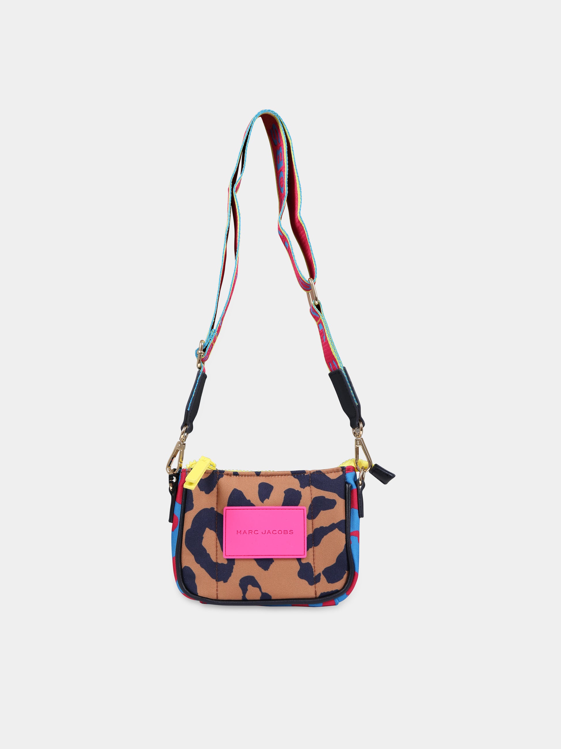 Borsa beige per bambina con logo,Little Marc Jacobs,W10224 83E