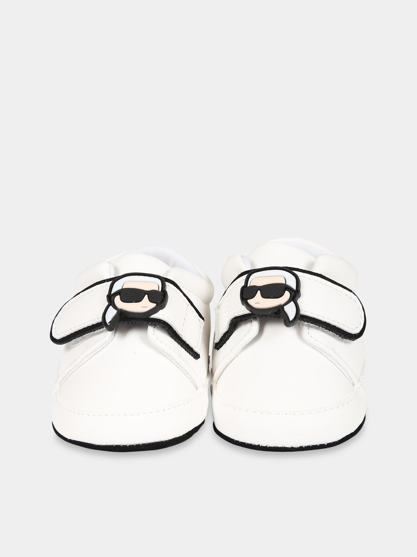 Sneakers bianche per neonati con Karl Lagerfeld,Karl Lagerfeld Kids,Z99026 10P