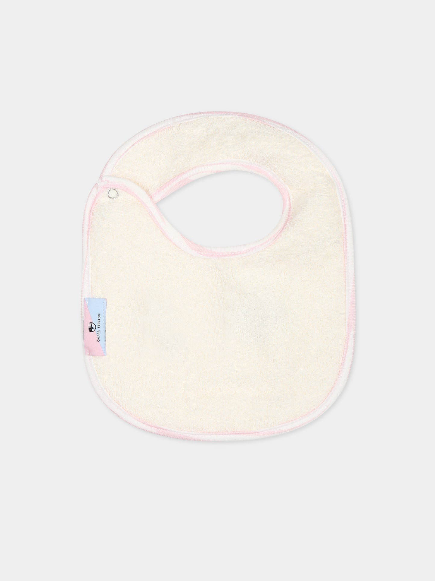 Set bianco per neonata con eyestar,Chiara Ferragni Collection,55B501 2005 167F