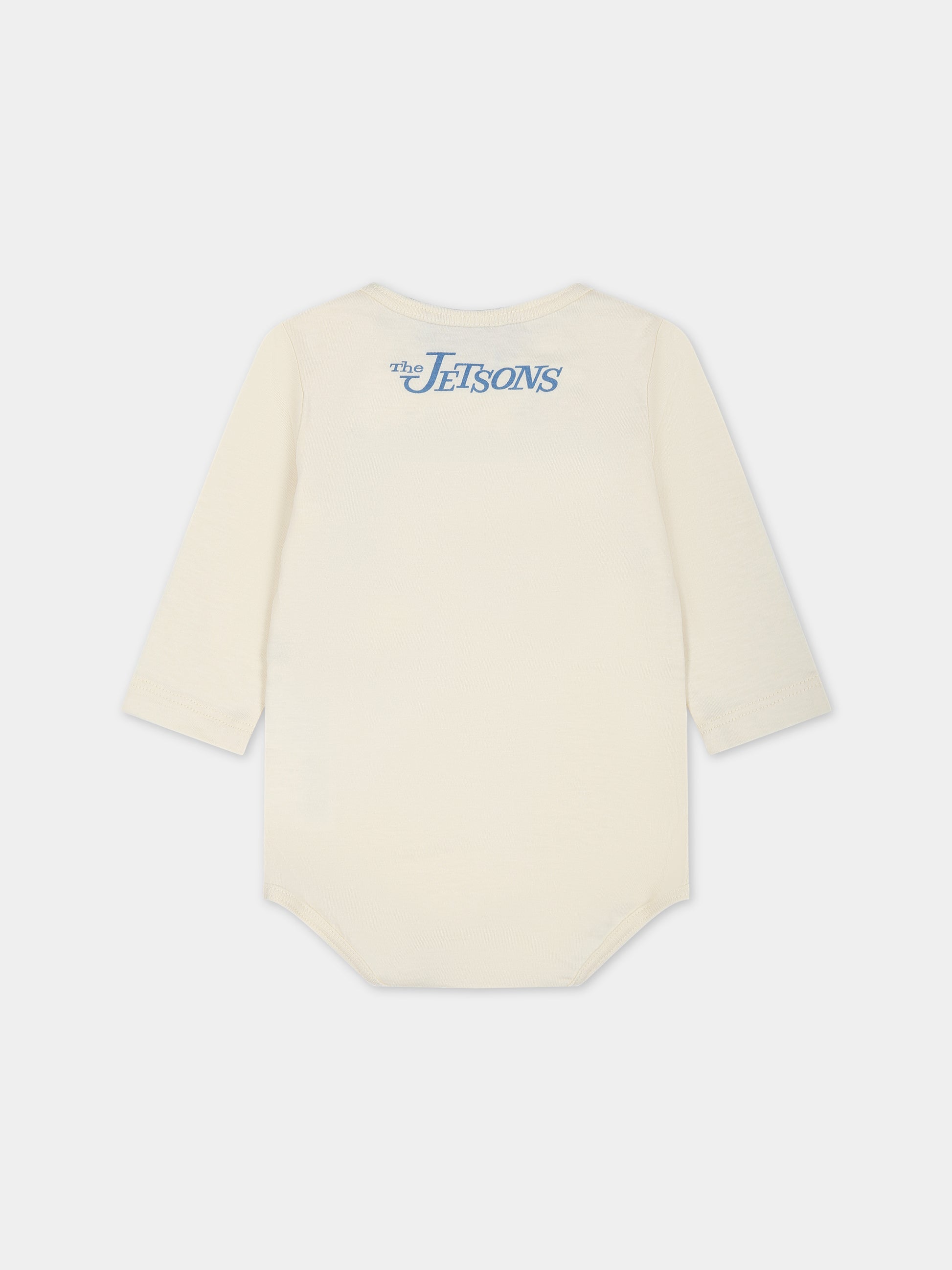 Set avorio per neonati con animali e logo,Gucci Kids,747240 XJFNO 9222