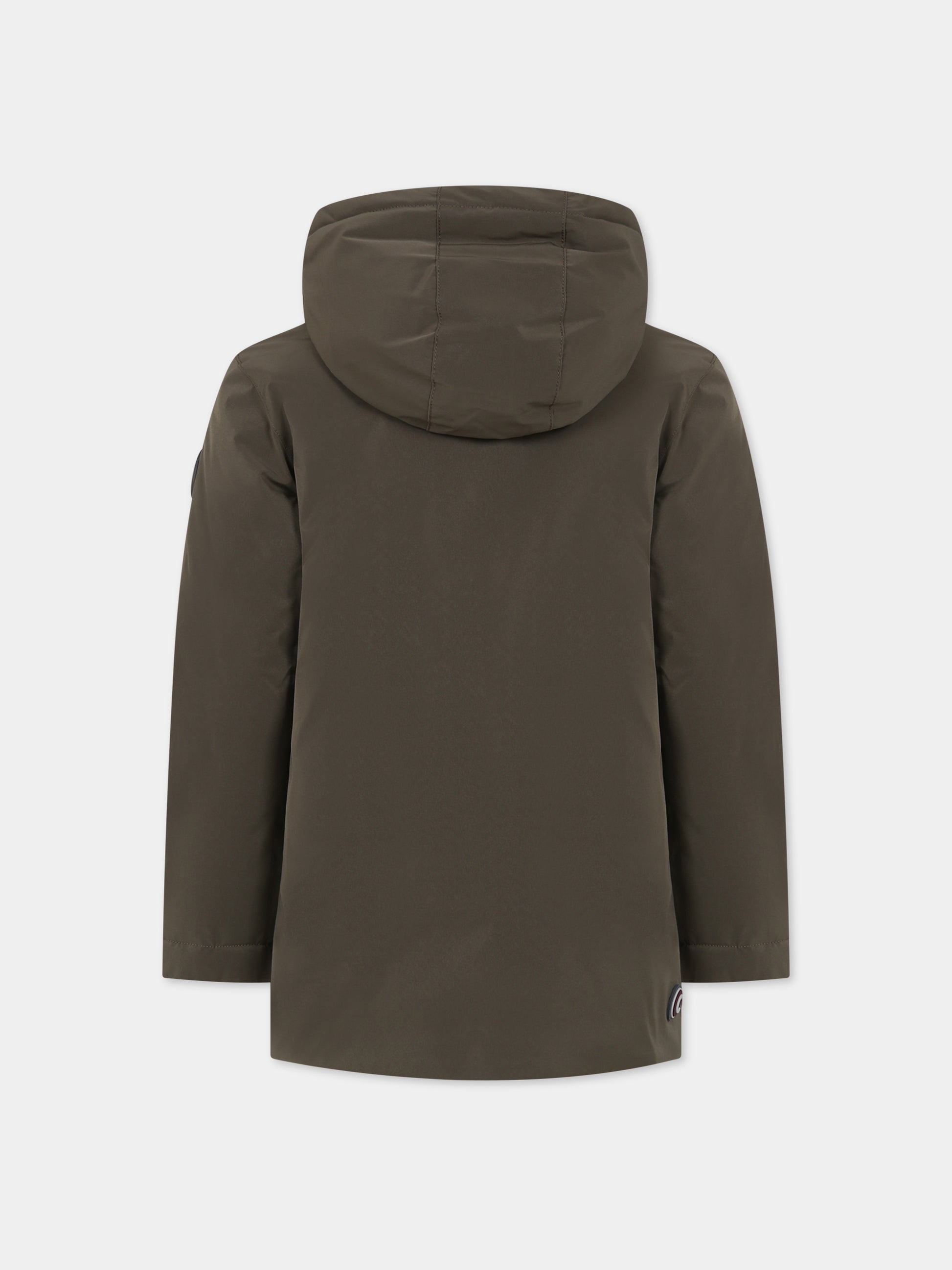 Parka verde per bambino con logo,Colmar Originals Kids,3420 4XV 559