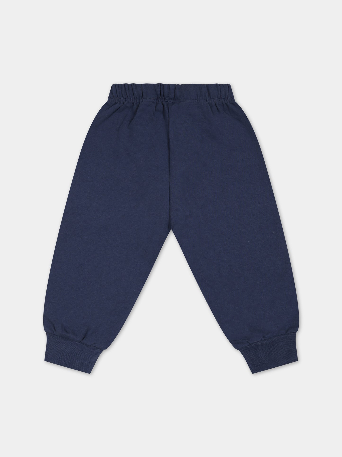 Pantaloni blu per neonati con smile,Molo,6W23I223 8806