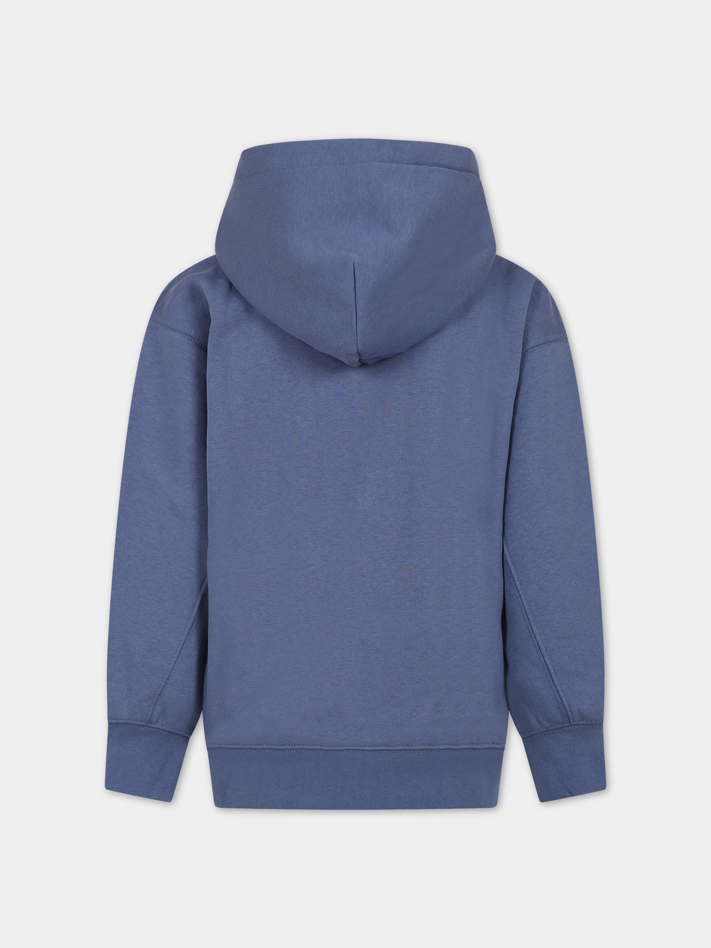 Felpa blu per bambini con scritta,Molo,6W23J307 8805