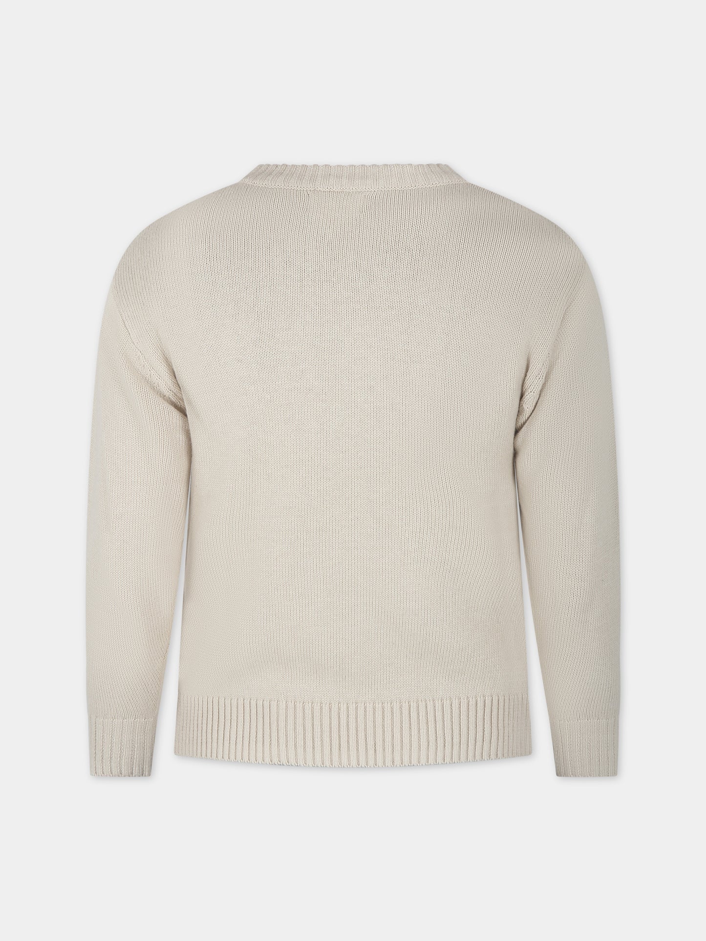 Maglione avorio per bambini con smile,Molo,6W23K210 3297