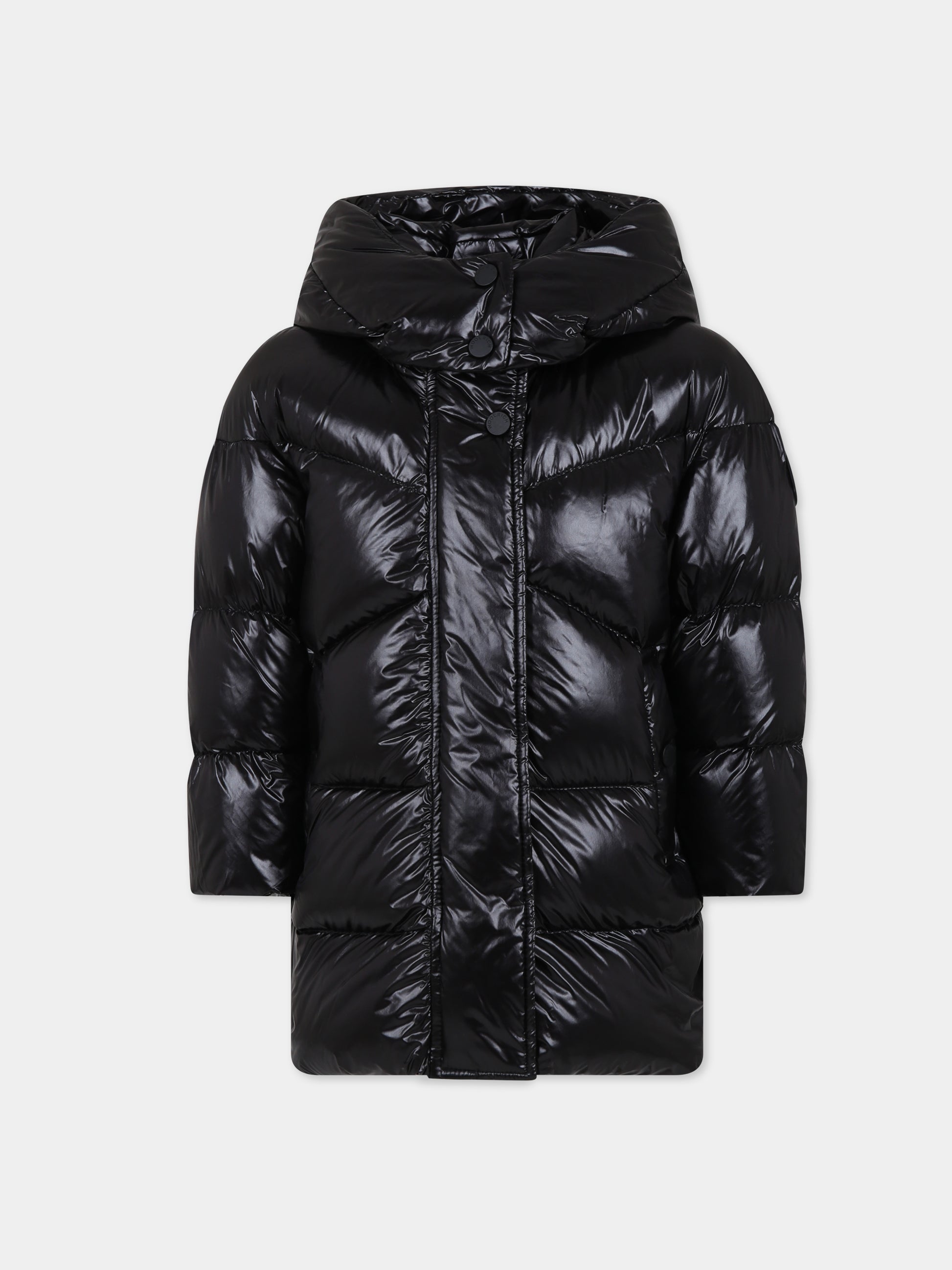 Piumino Aliquippa blu per bambini con logo,Woolrich Kids,CFWKOU0420FRUT3085 100