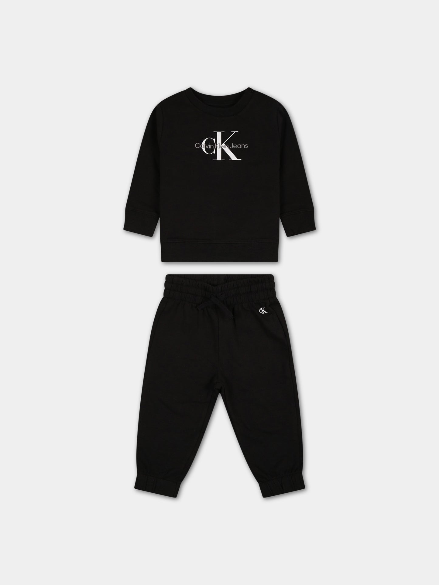 Completo sportivo per neonato con logo,Calvin Klein Kids,IN0IN00017 BEH