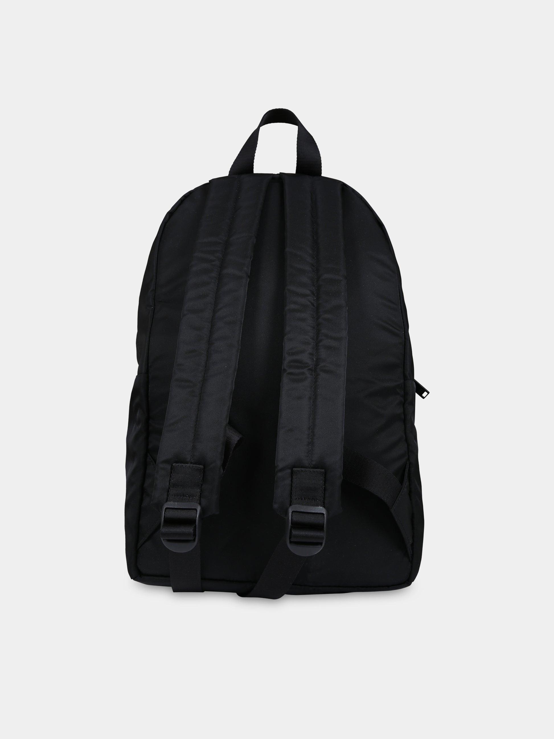 Zaino nero per bambino con ali,Marcelo Burlon Kids,CBNB002F23FAB0011014