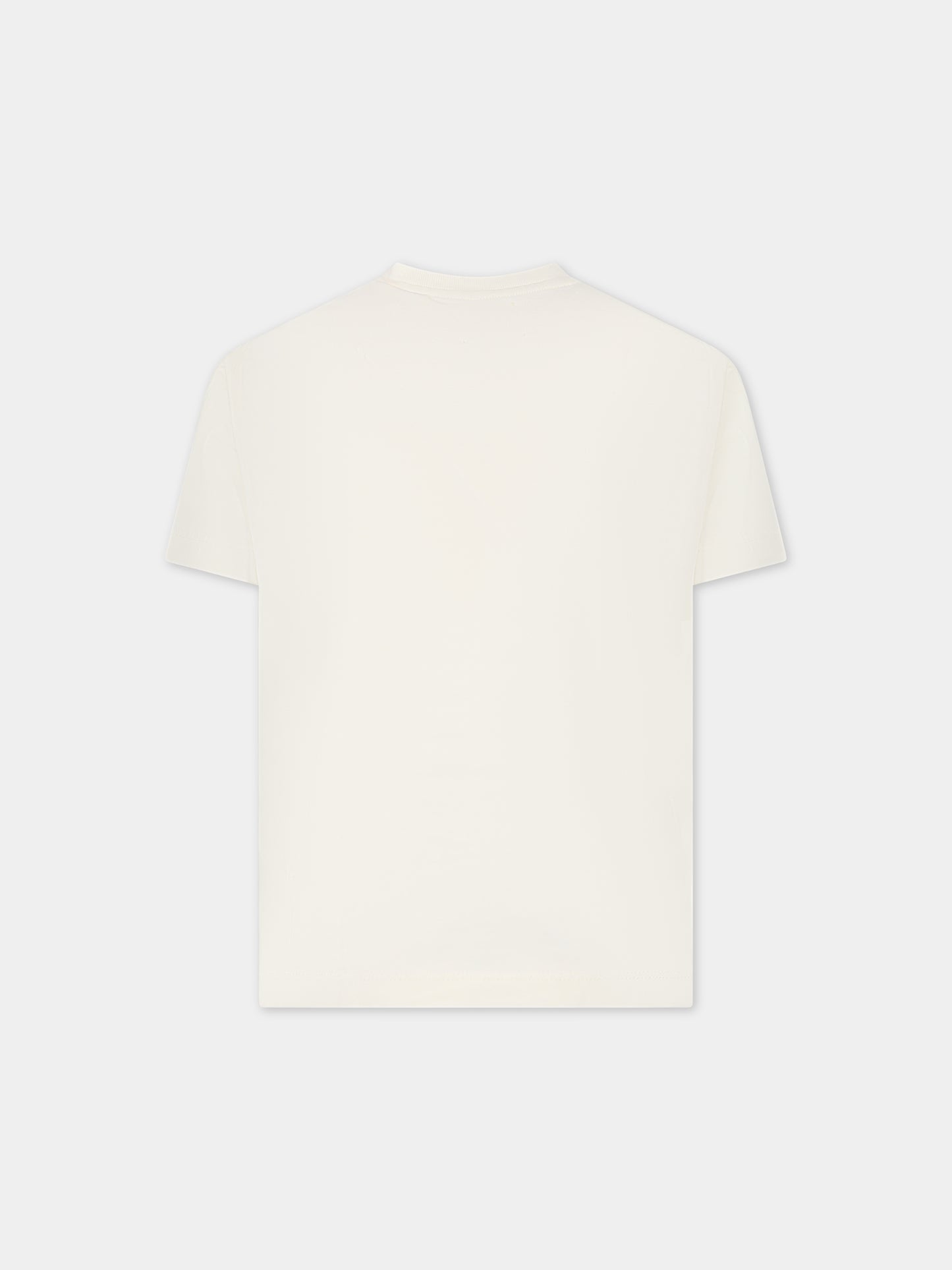 T-shirt bianca per bambina con logo,Off White,OGAA001F23JER0020330